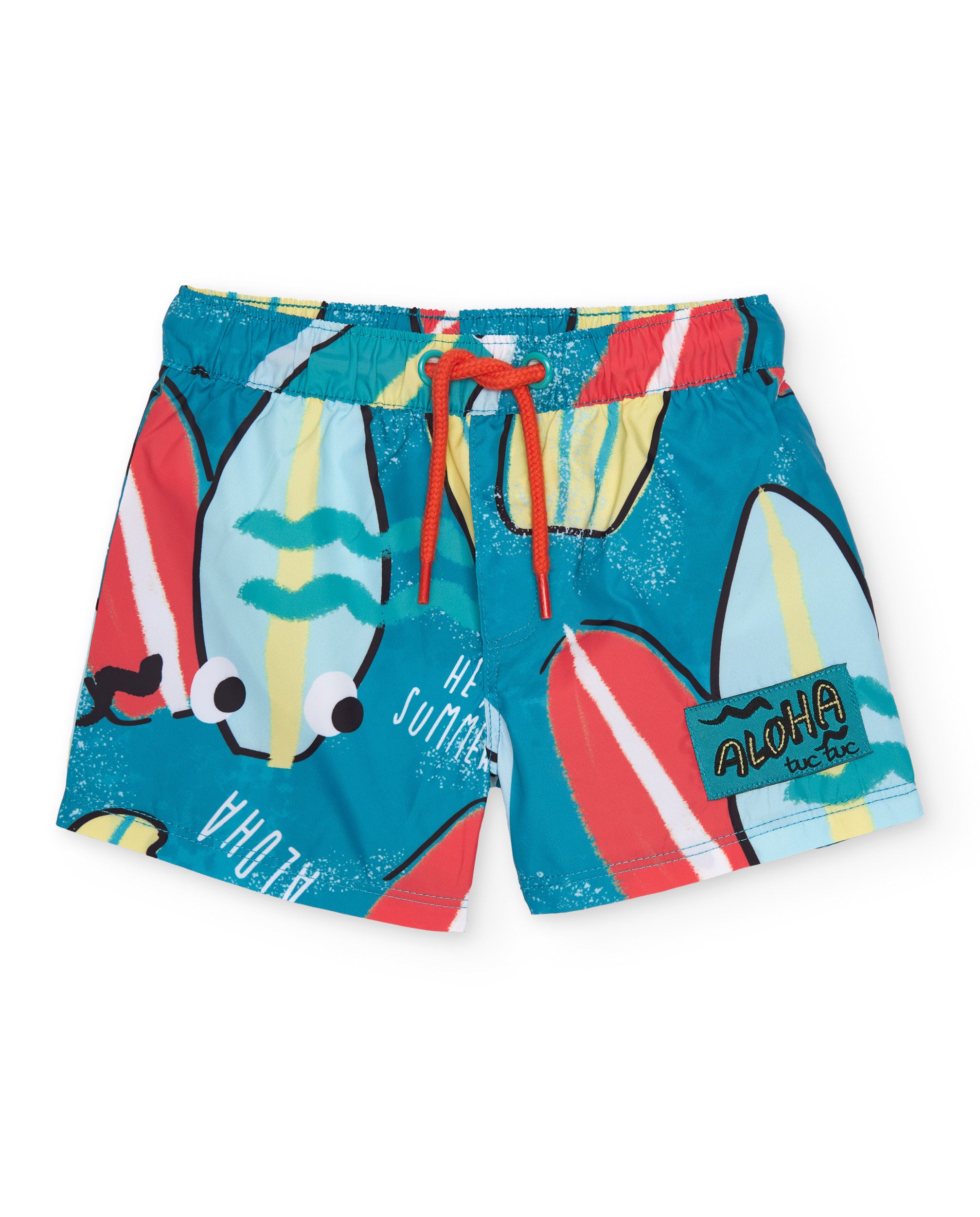 Imagem 0 de Fato de Banho Infantil de Plana e Estampado Pranchas de Surf