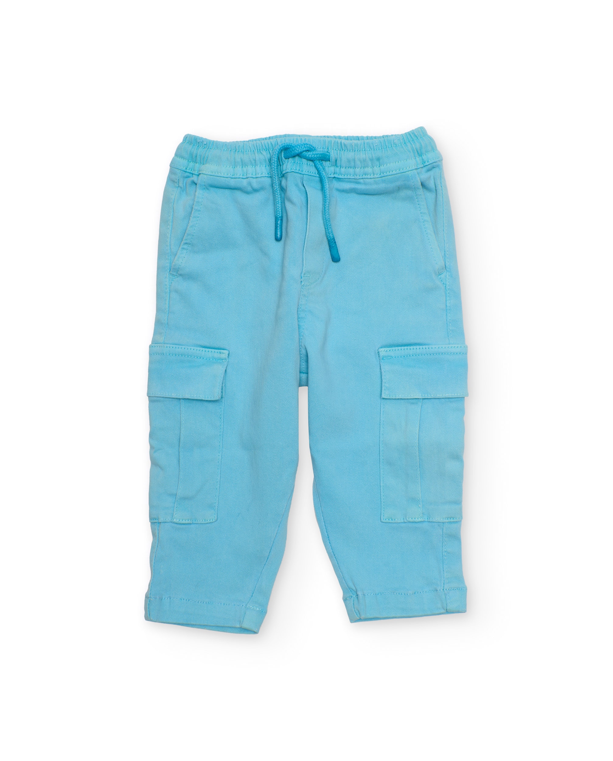 Calças de Plana com Cintura Elástica e Cordão Ajustável Tuc tuc Azul-claro-1