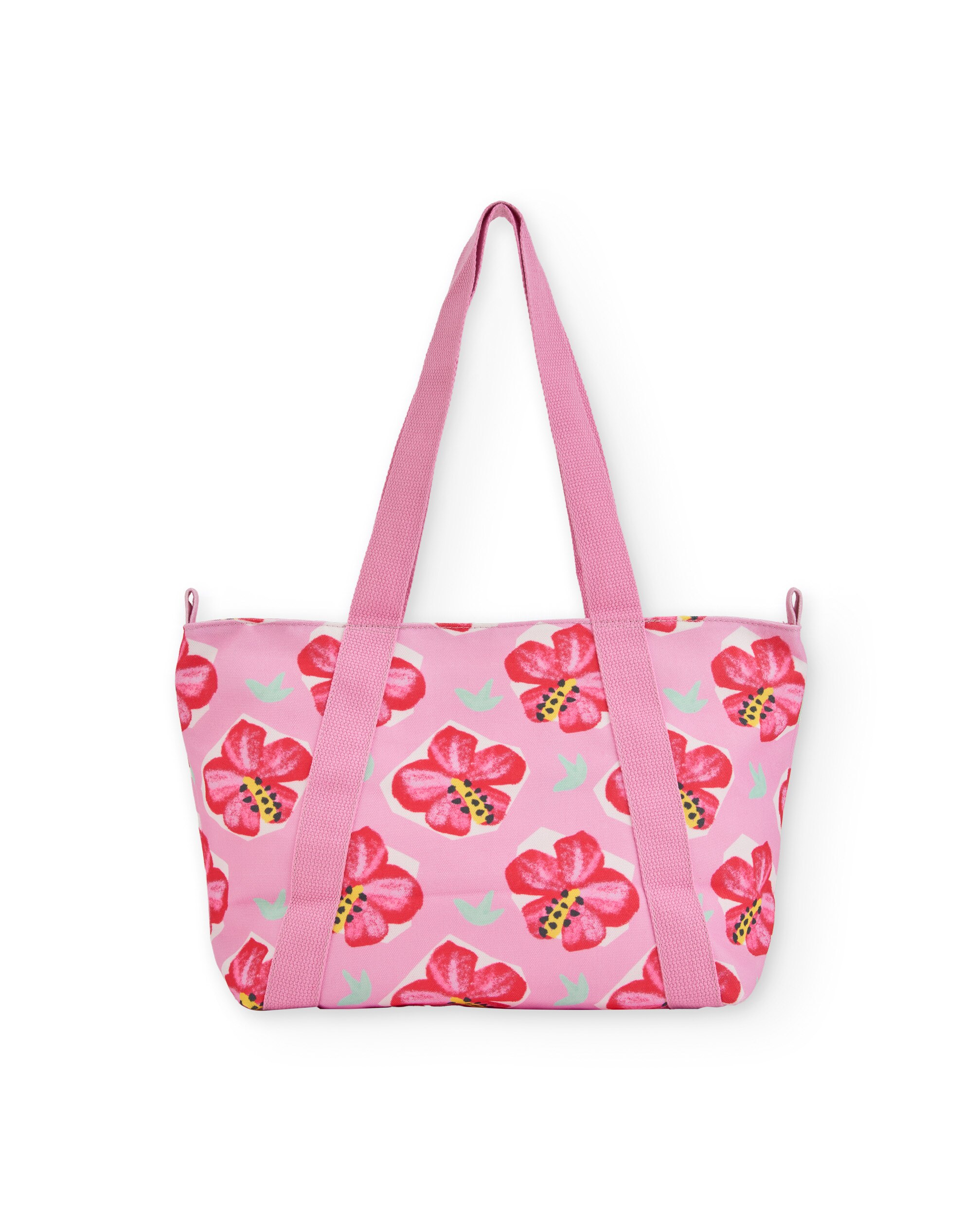 Mochila Infantil de Plana e Fecho Zip Tuc tuc Rosa-2