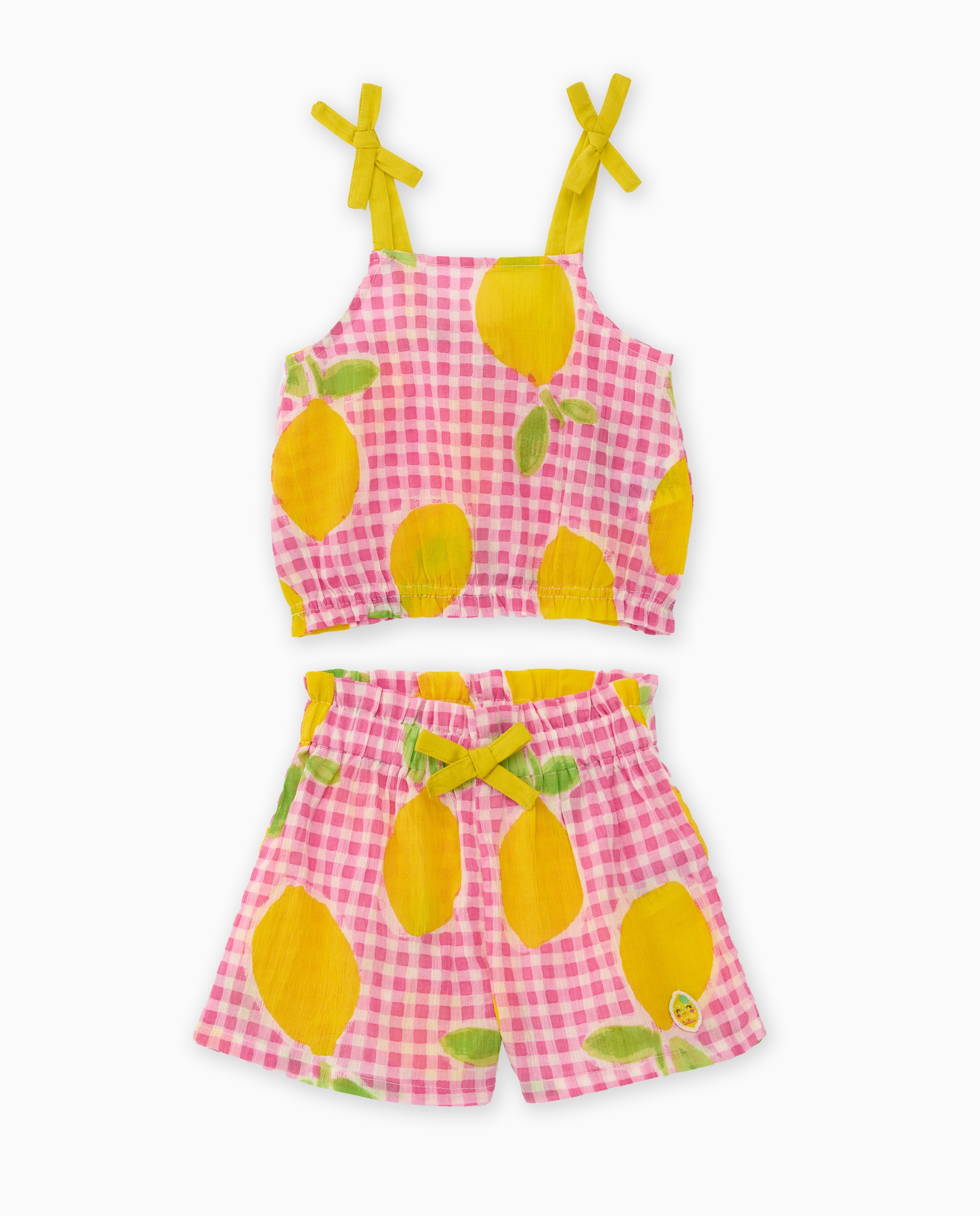 Imagem 0 de Conjunto Infantil de Plana e Design de Limões