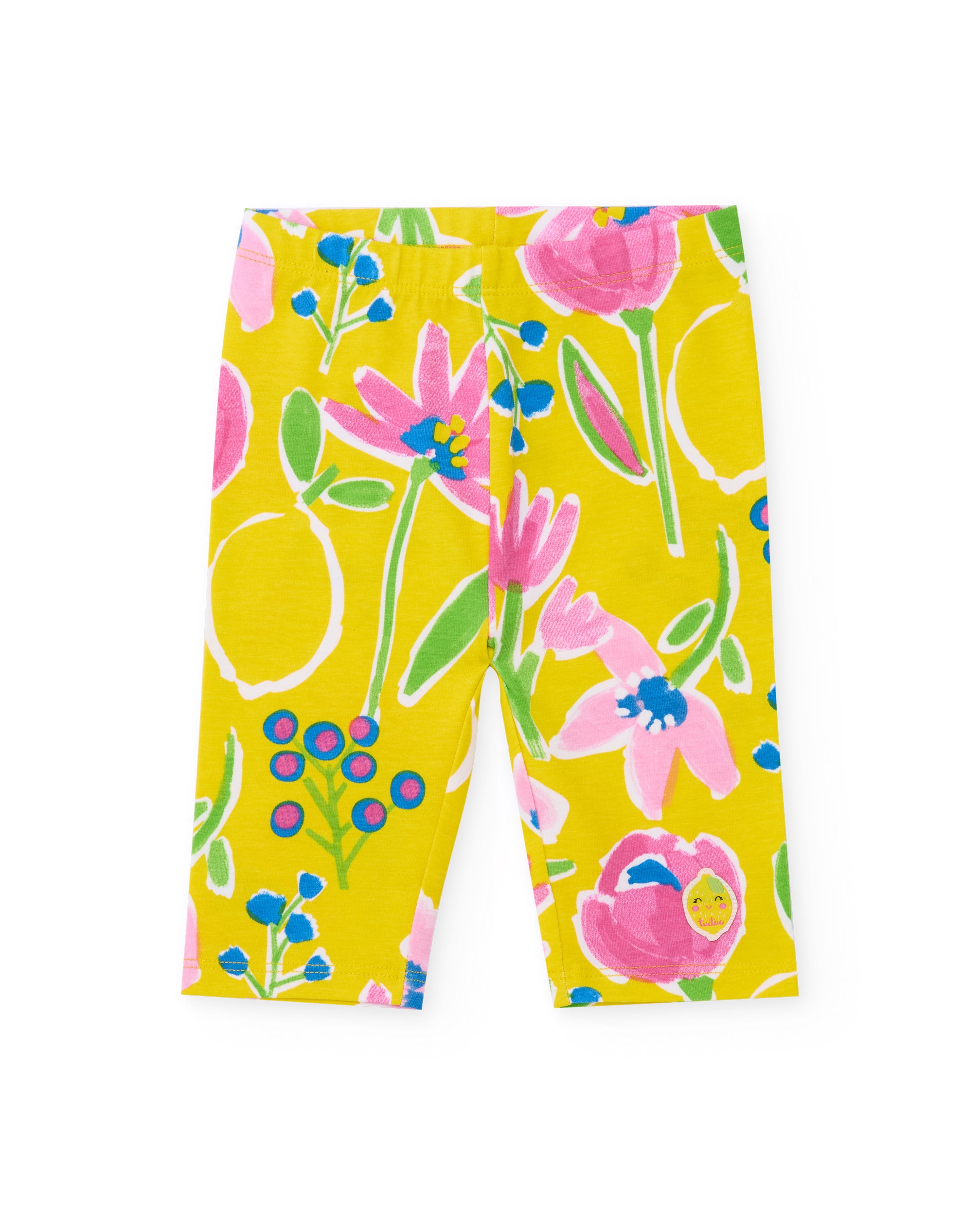 Conjunto Infantil de Malha com Design Floral Tuc tuc Rosa-3
