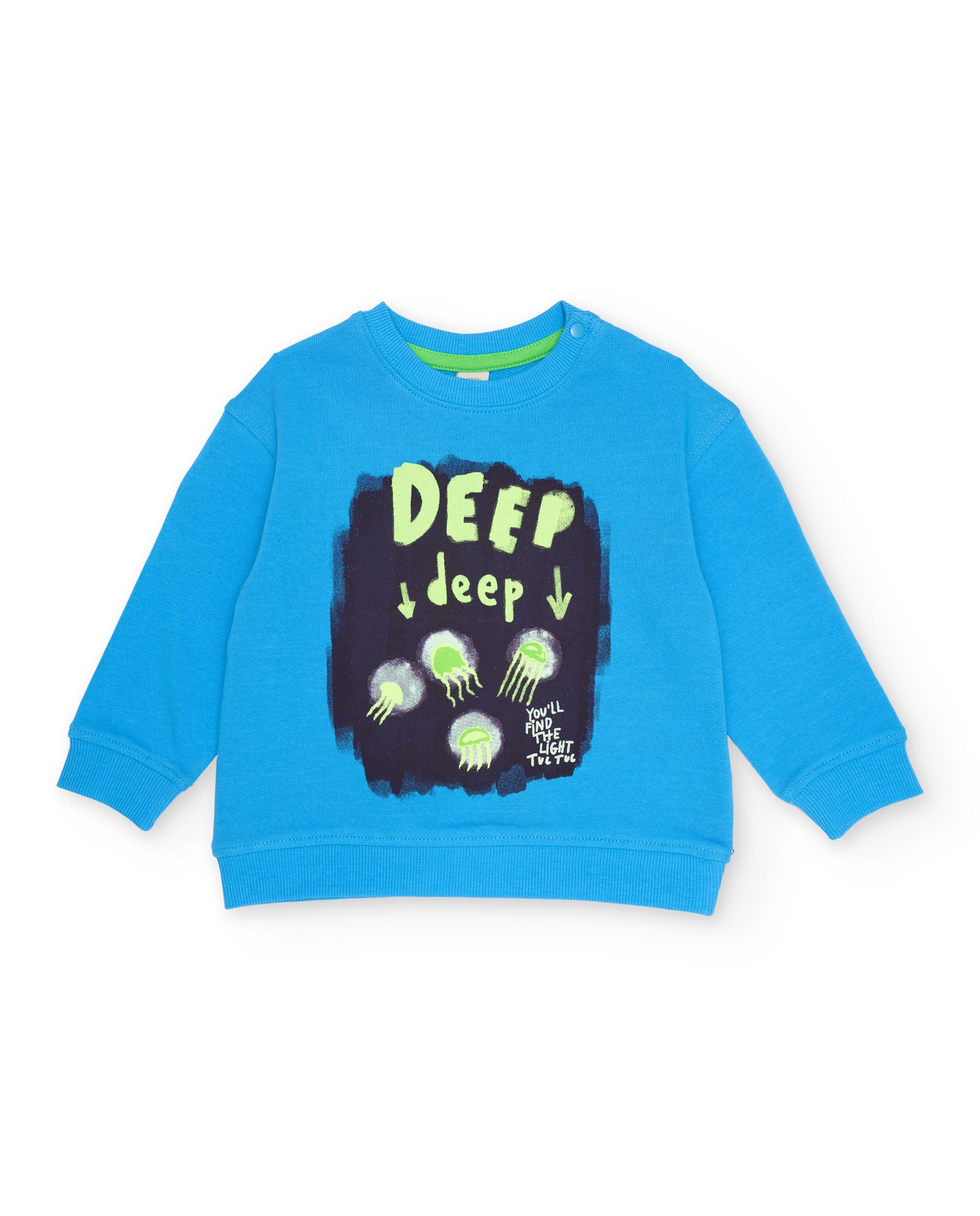 Imagem 0 de Sweatshirt Infantil de Malha com Fecho no Ombro