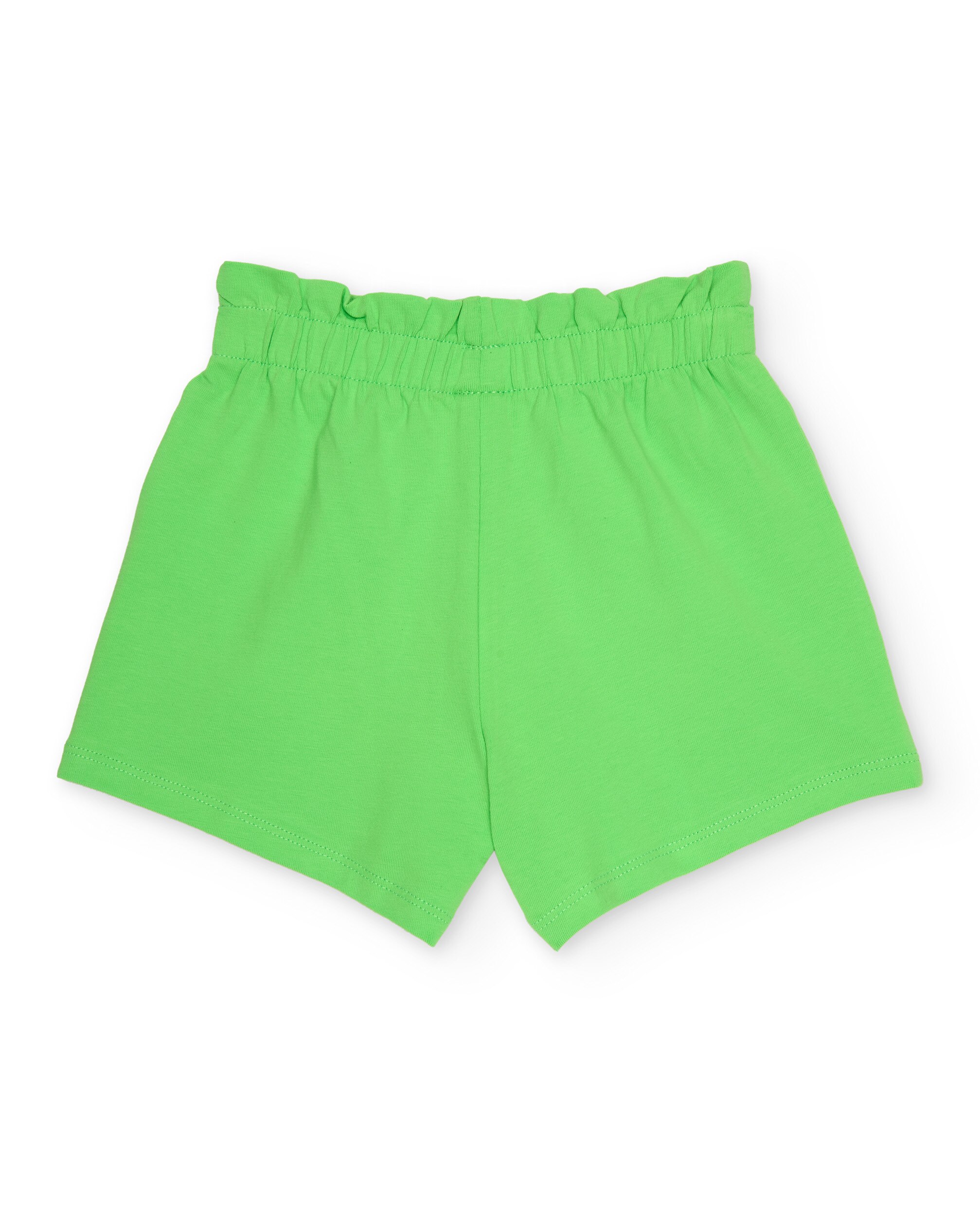Conjunto Infantil de Malha com Design de Medusas Branco-5