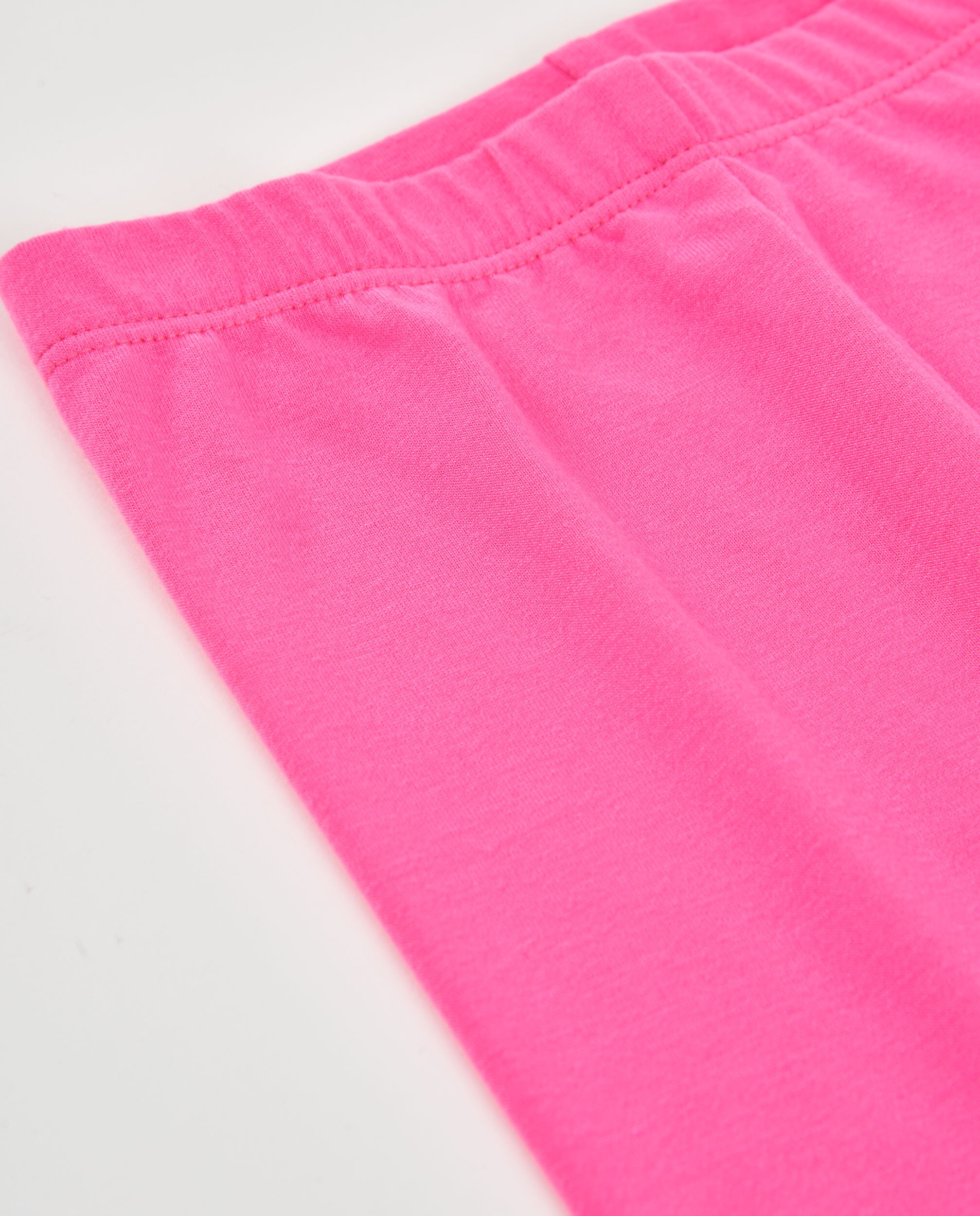Leggings Infantil de Malha com Motivo Bordado Tuc tuc Rosa-3