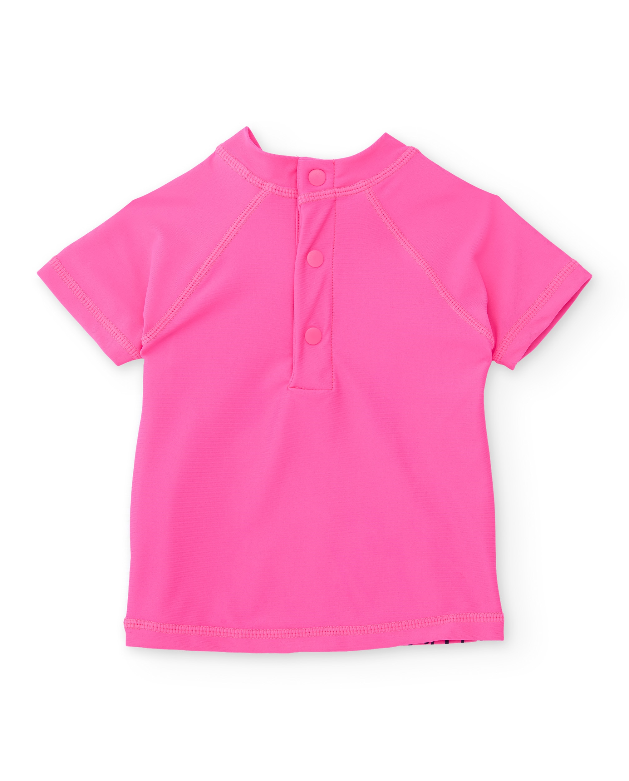 T-shirt de Banho Infantil de Malha e de Secagem Rápida Tuc tuc Fúcsia-2