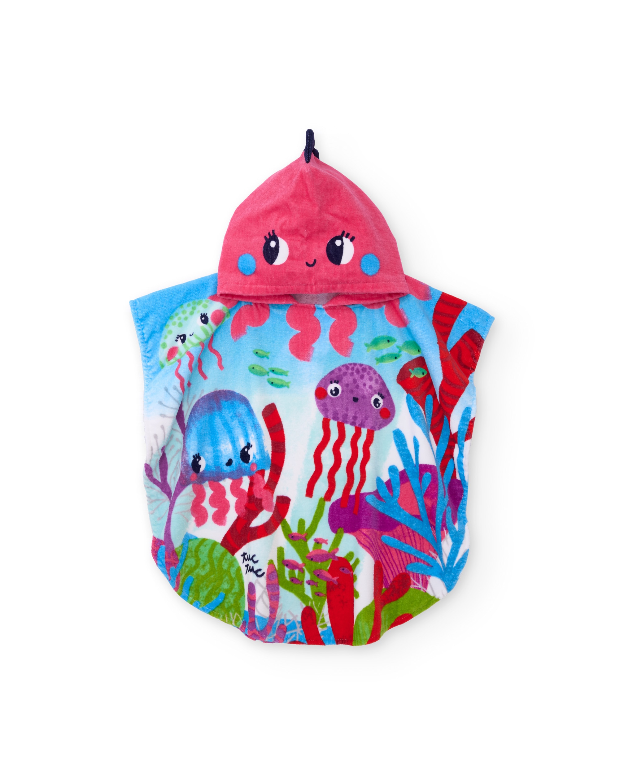 Imagem 0 de Toalha Poncho Infantil de Malha com Capuz