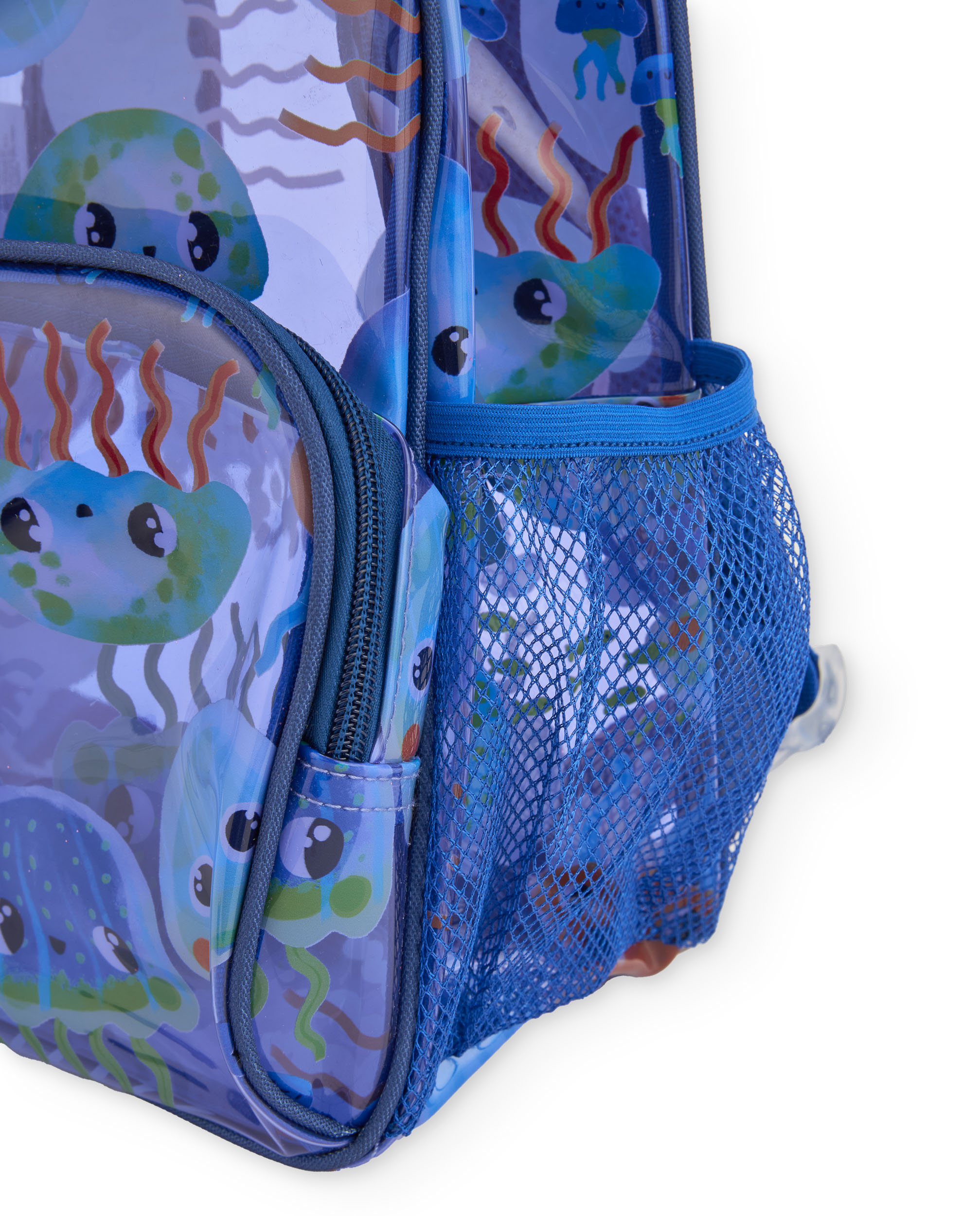 Mochila Infantil de Plana e Fecho com Fecho Zip Tuc tuc Azul-3