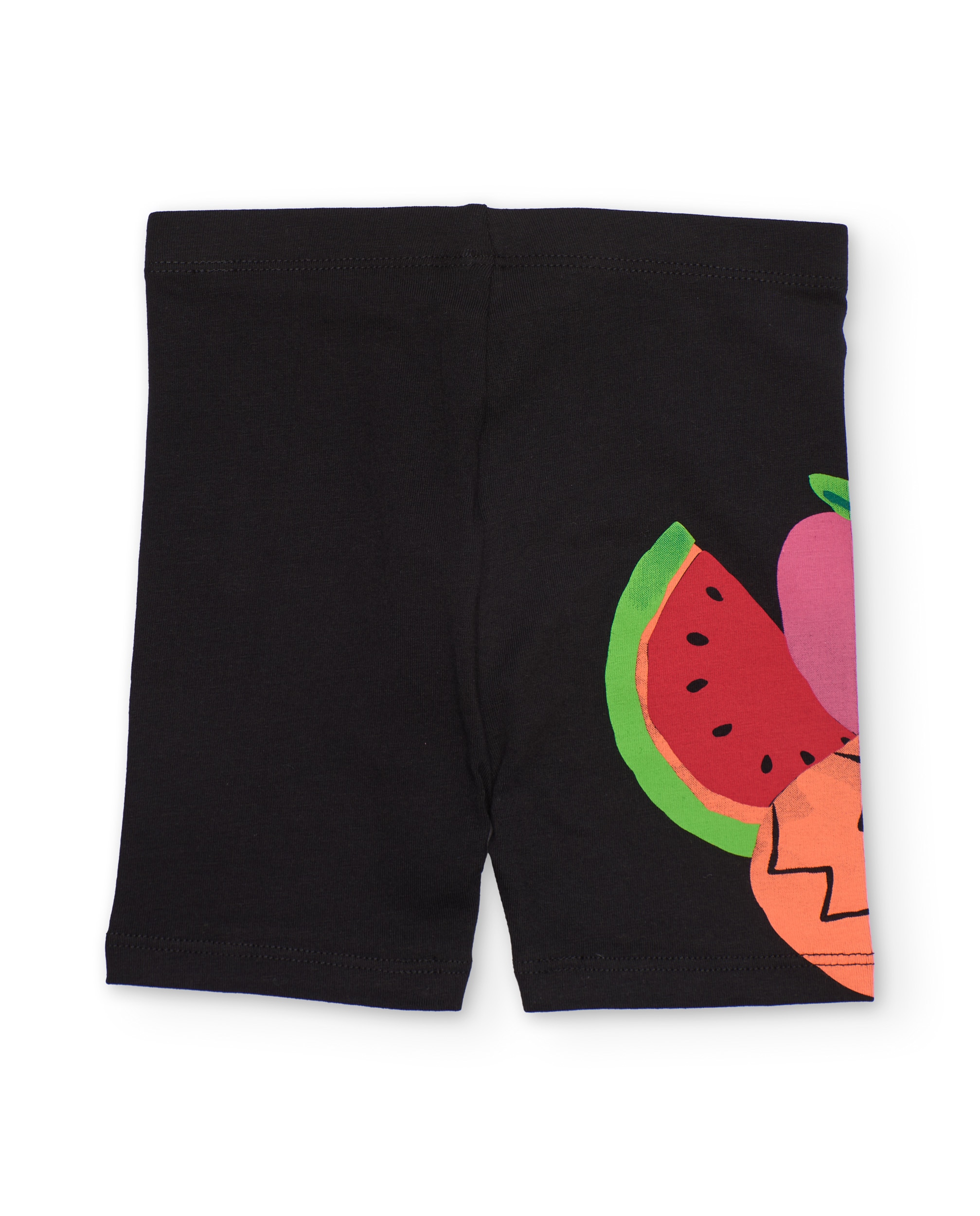 Leggings Infantil de Malha com Estampado na Lateral Preto-2