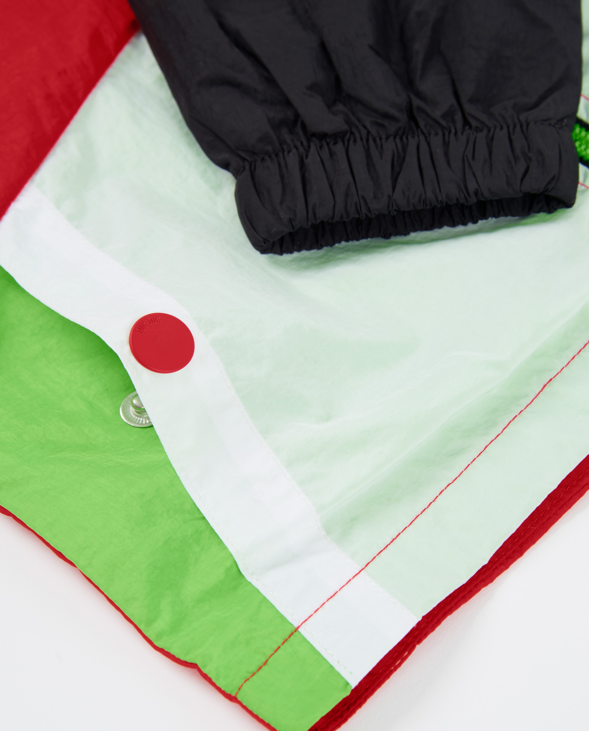 Casaco Infantil de Plana com Fecho Zip Vermelho-4