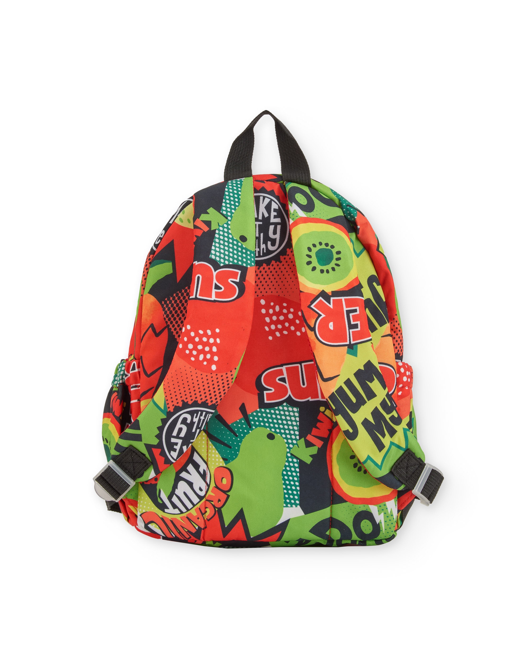Mochila Infantil de Plana com Múltiplos Bolsos Tuc tuc Vermelho / Verde-2