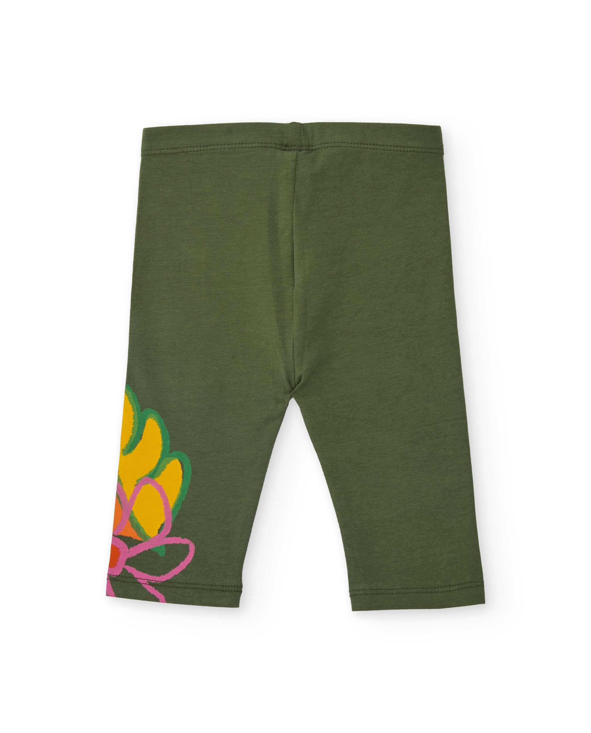 Conjunto Infantil de Malha e Estampado Colorido Branco-5