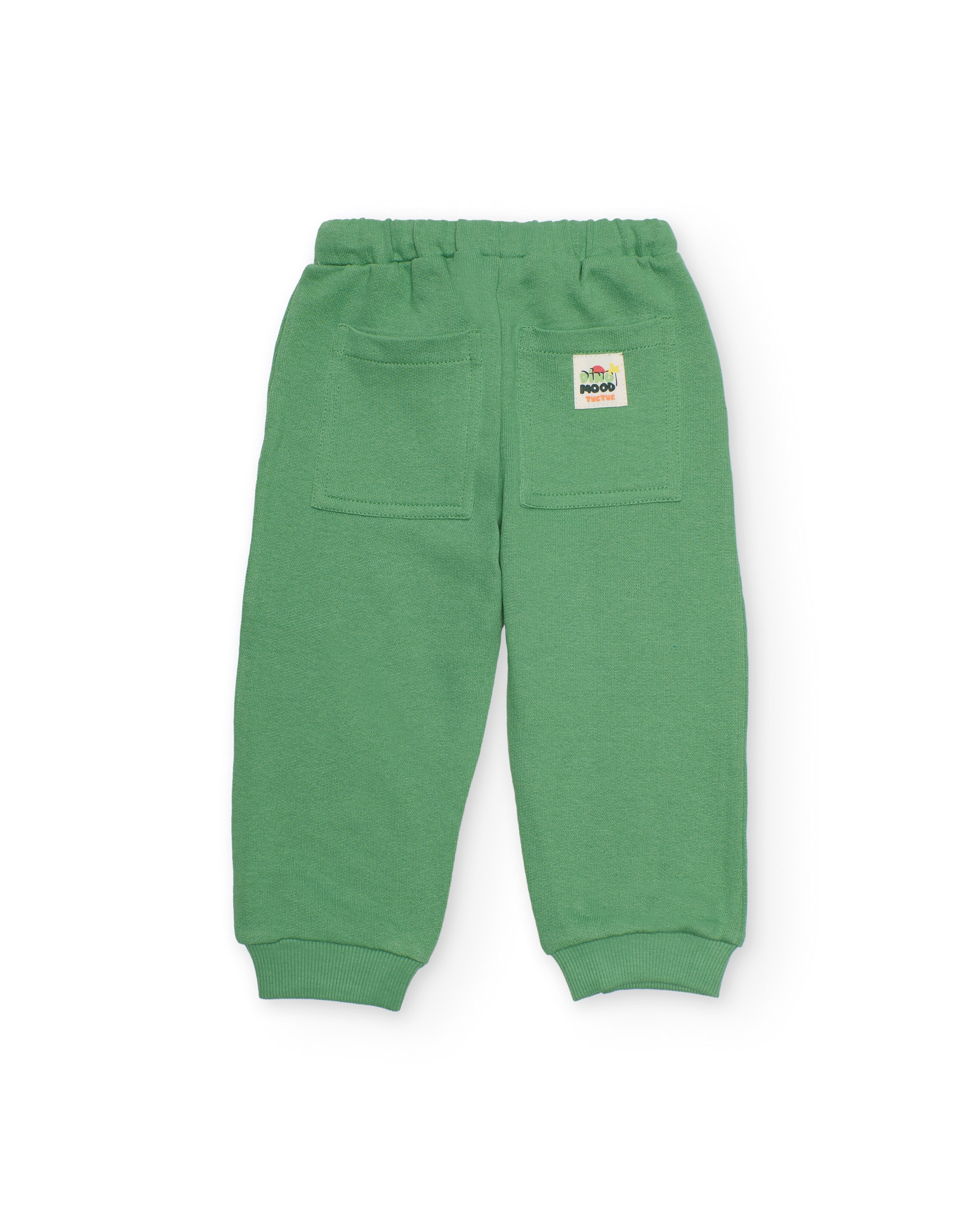Calças Infantil de Malha com Cintura Elástica Tuc tuc Verde-2