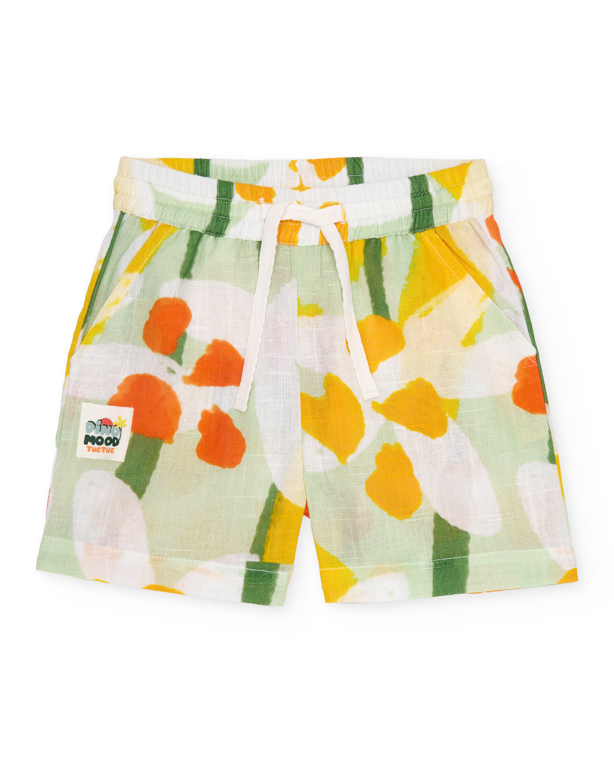 Imagem 0 de Bermudas Infantil de Plana e Tecido Leve