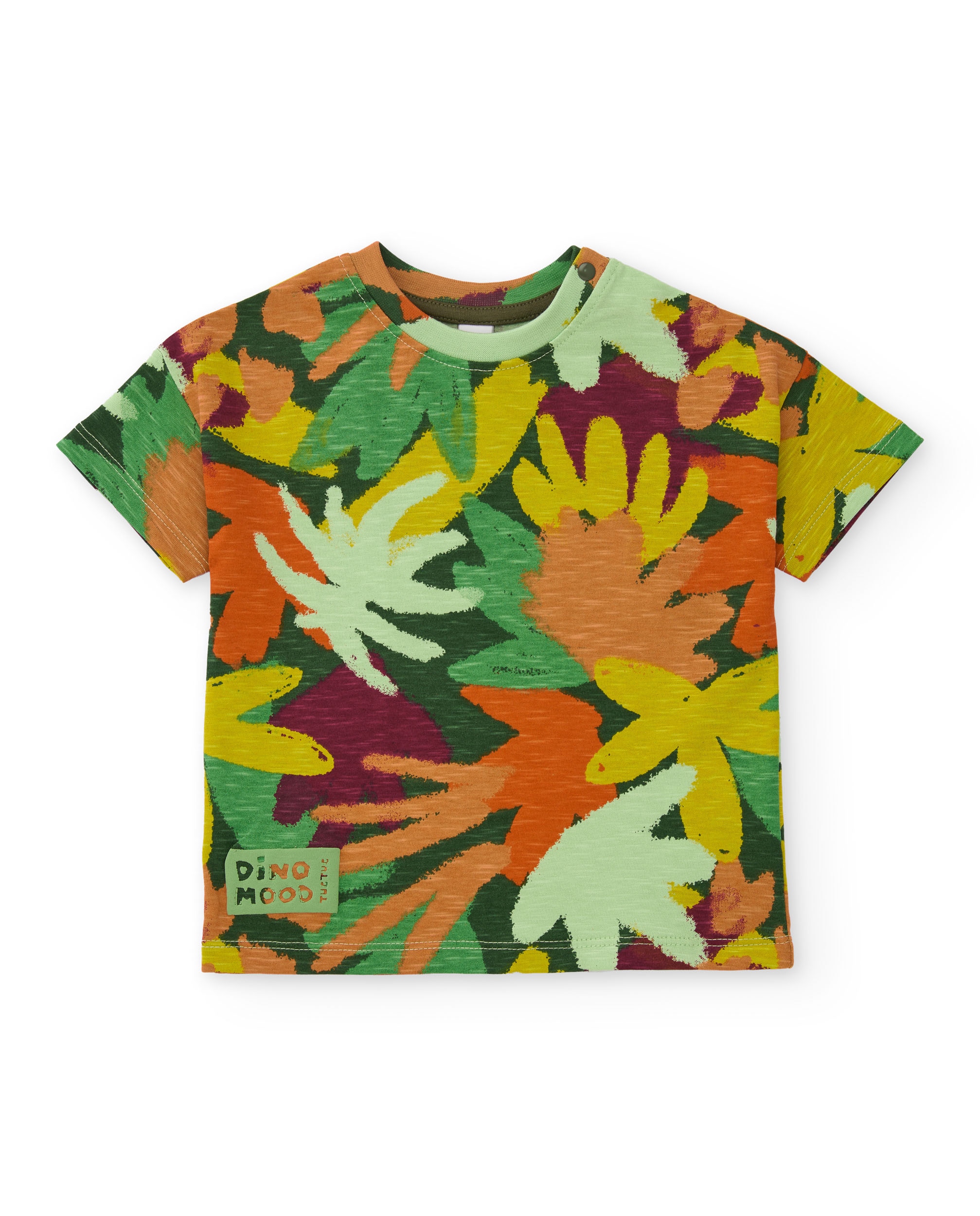 Imagem 0 de T-shirt Infantil de Malha com Estampado Integral