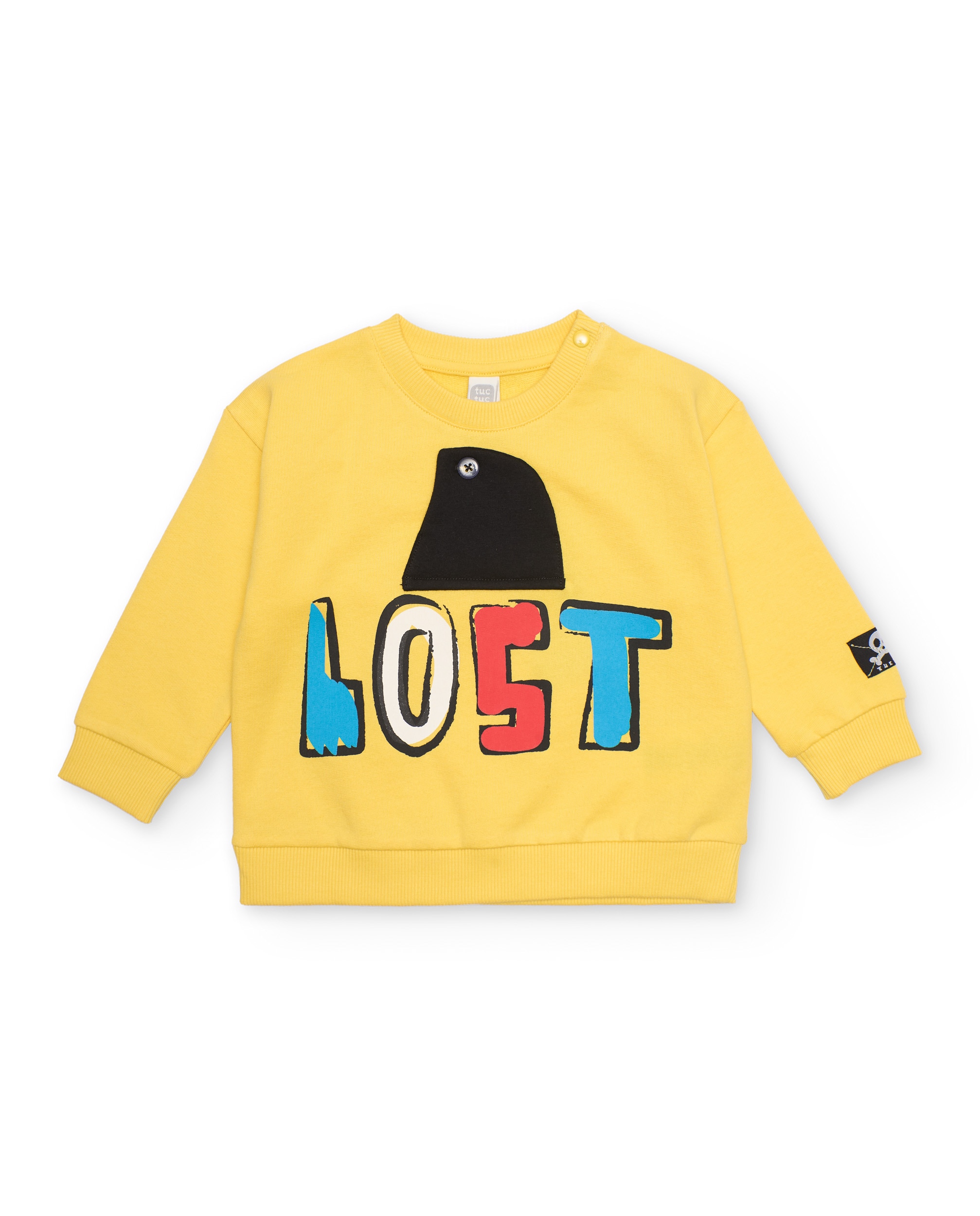 Imagem 0 de Sweat Infantil de Malha com Detalhe em Relevo