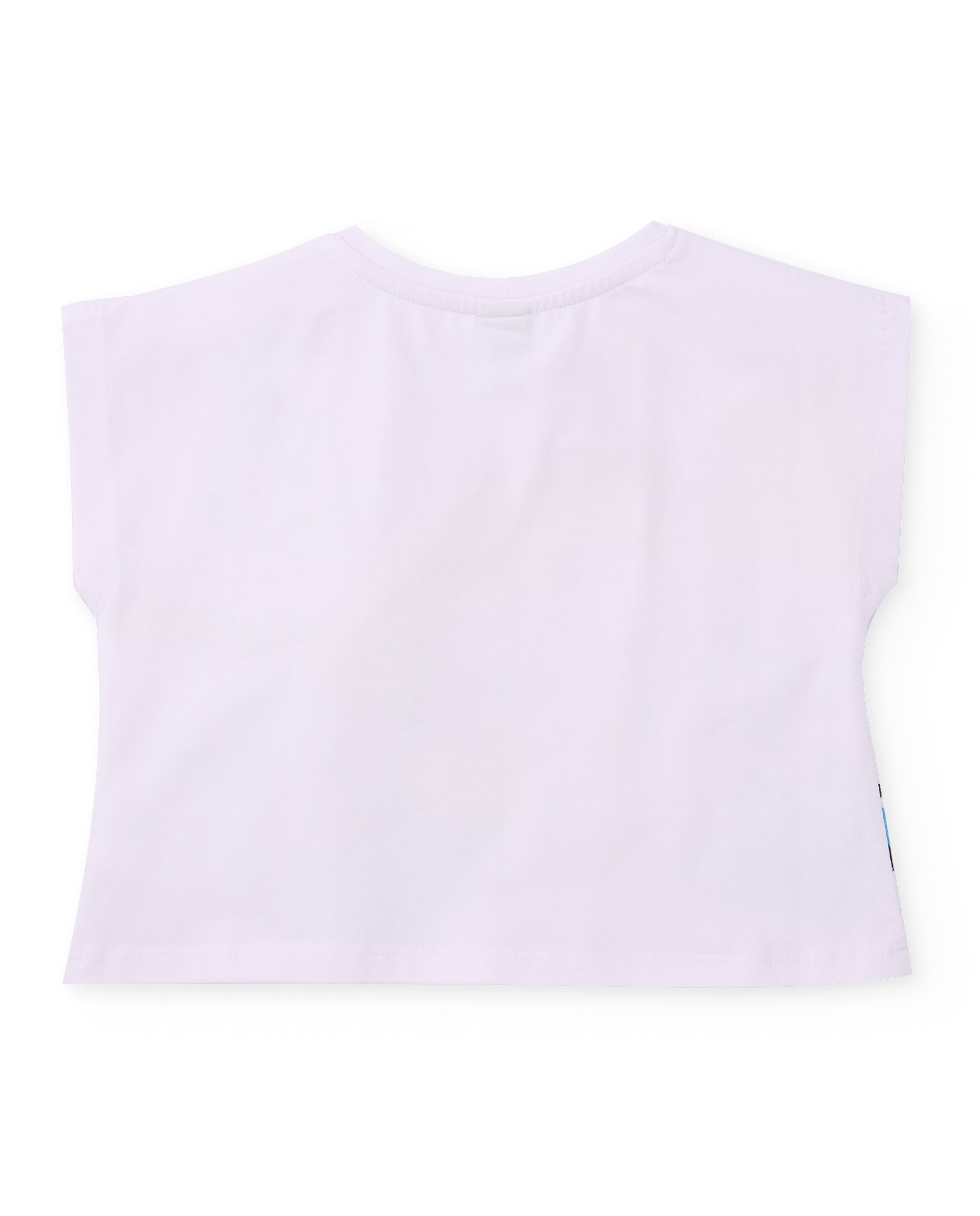 Conjunto Infantil de Malha com Estampado Sereia Tuc tuc Branco-4