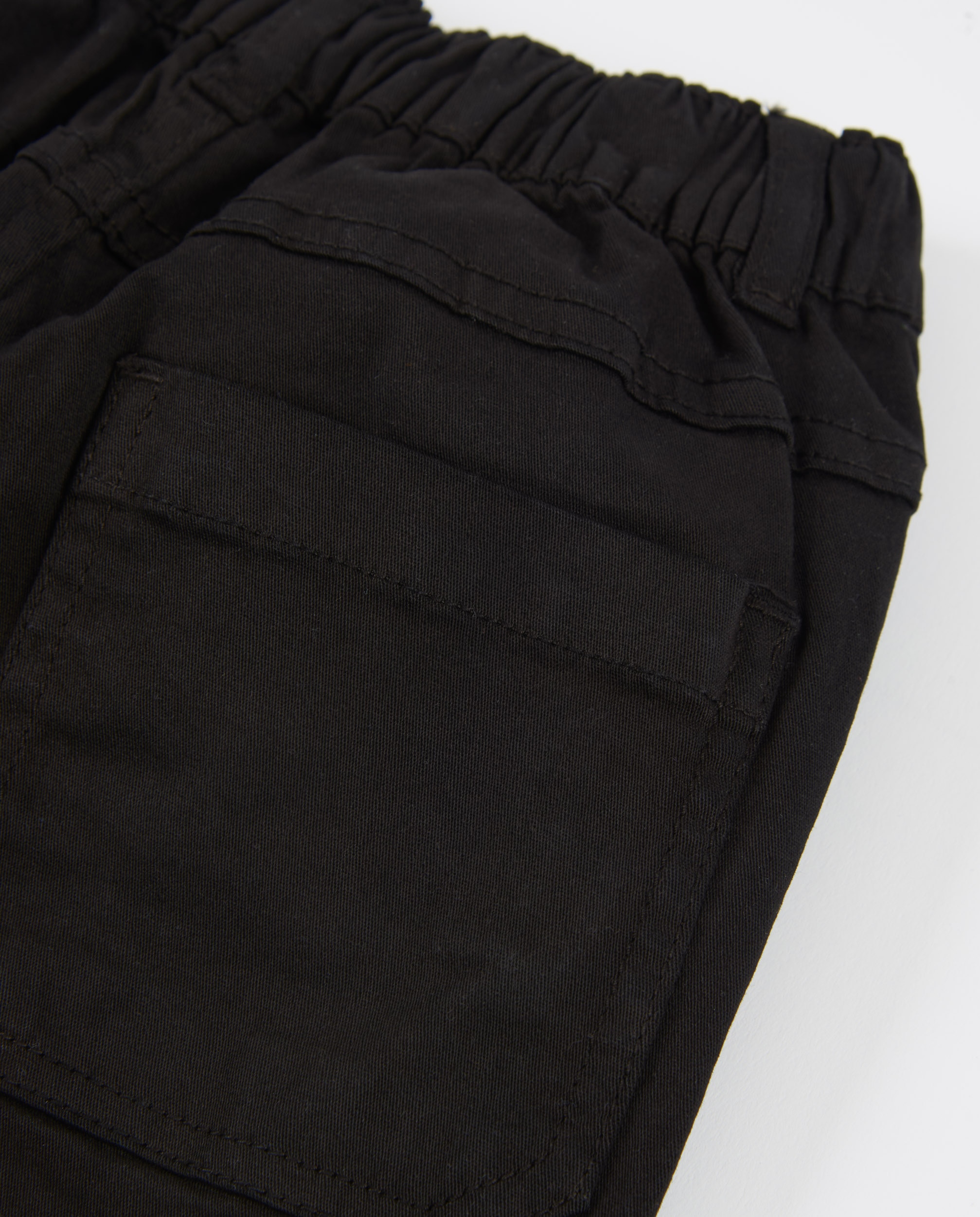Calças de Plana com Tecido Resistente Tuc tuc Preto-4
