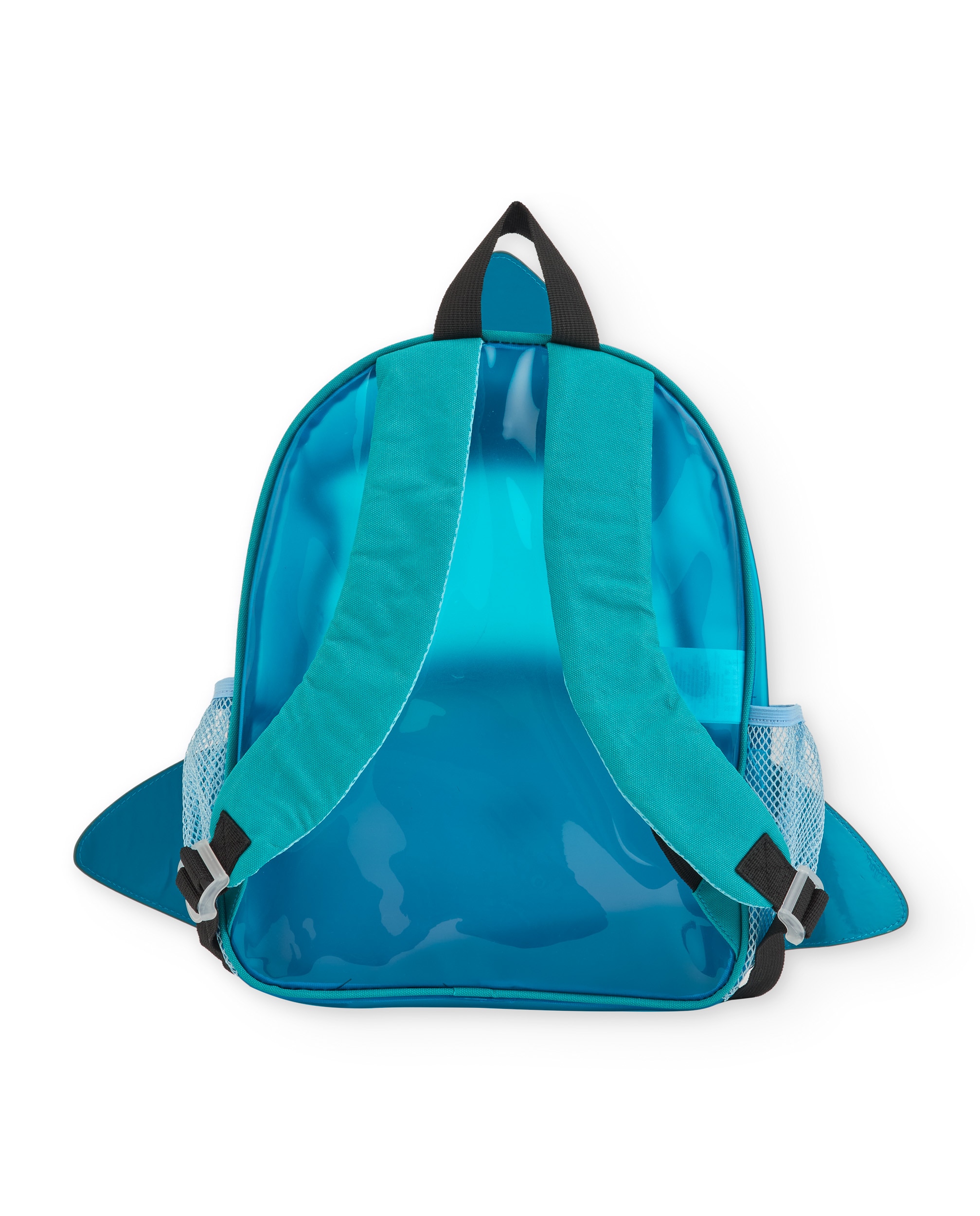 Mochila Plana e Design Tubarão Tuc tuc Turquesa-2