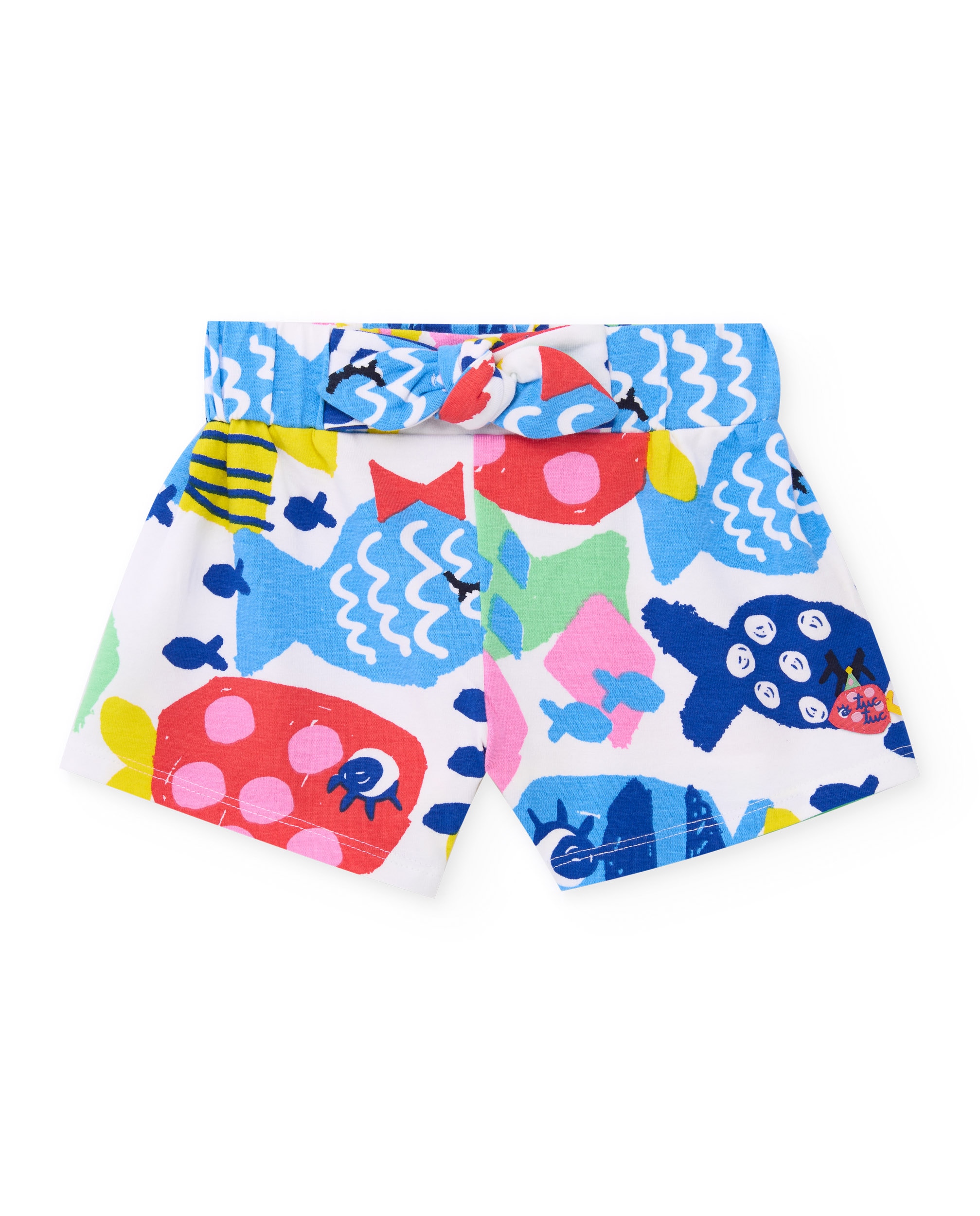 Conjunto Infantil de Malha e Folhos nas Mangas Tuc tuc Verde-claro-3
