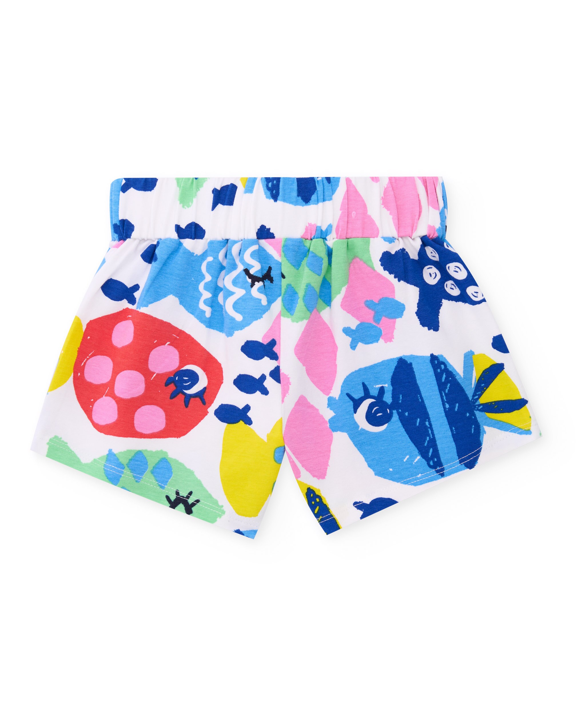 Conjunto Infantil de Malha e Folhos nas Mangas Tuc tuc Verde-claro-5