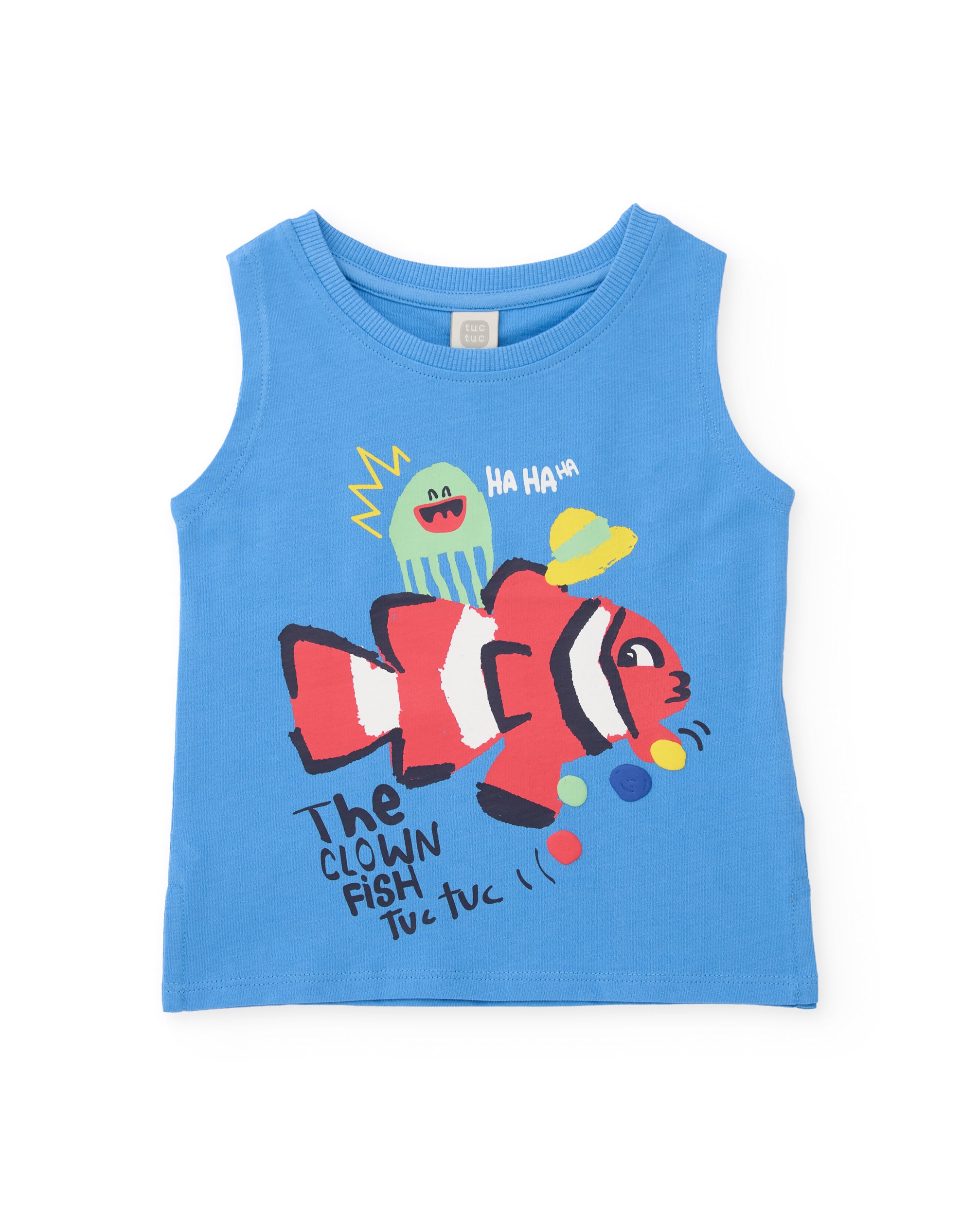 Imagem 0 de T-shirt Infantil de Malha com Alças