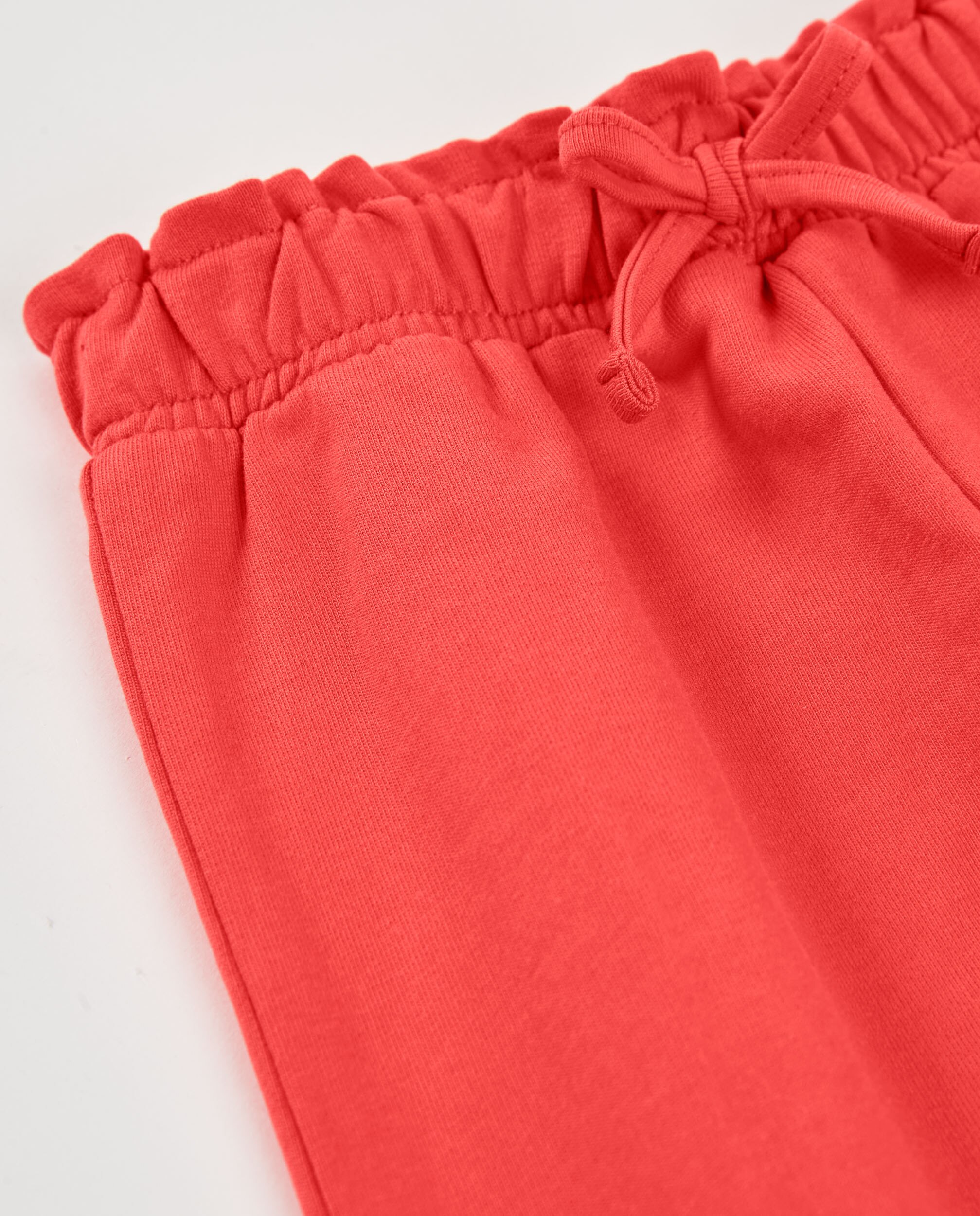 Calças de Malha e Corte Culotte Tuc tuc Vermelho-3
