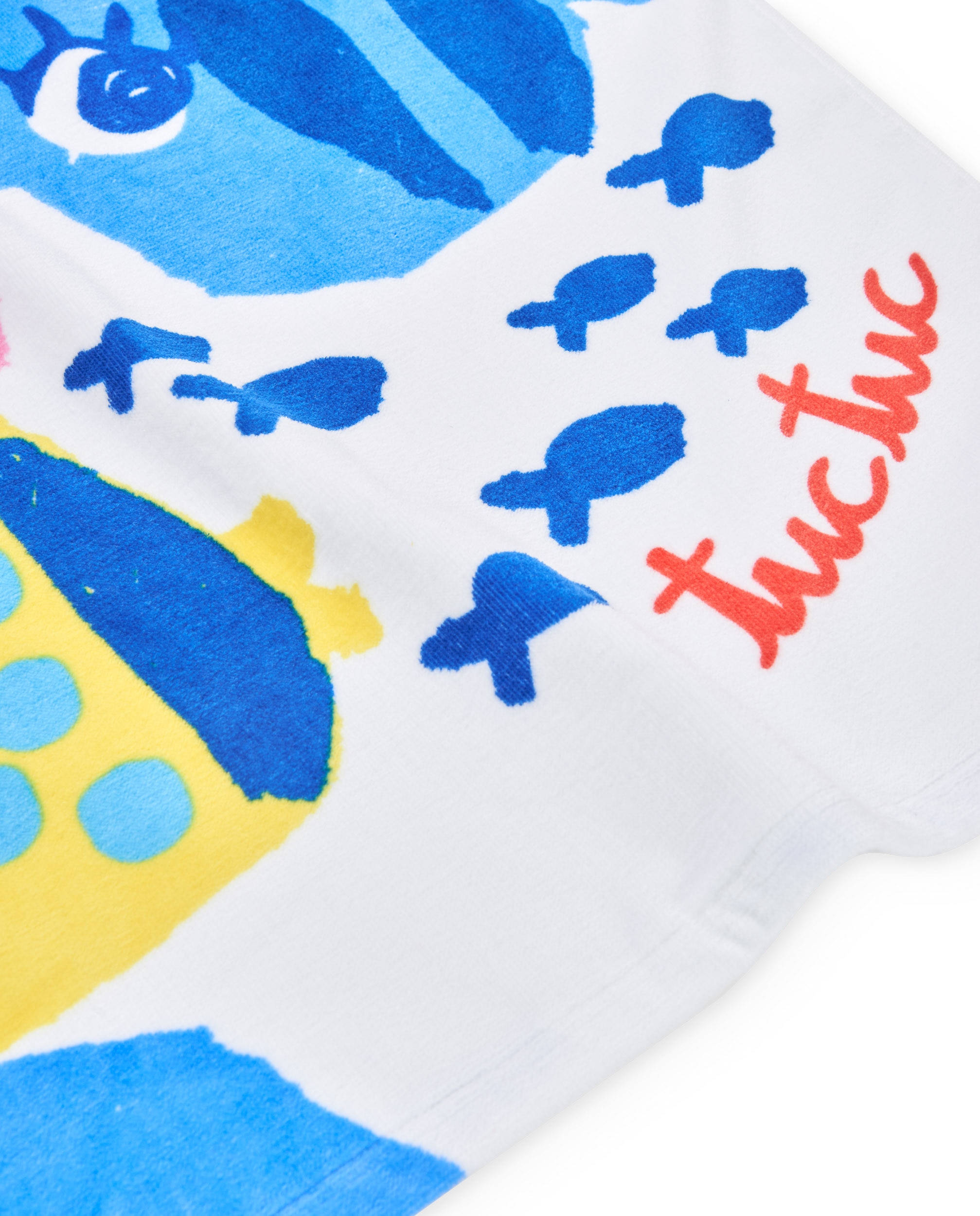 Toalha Infantil de Malha com Estampado Marino Tuc tuc Multicolor-4