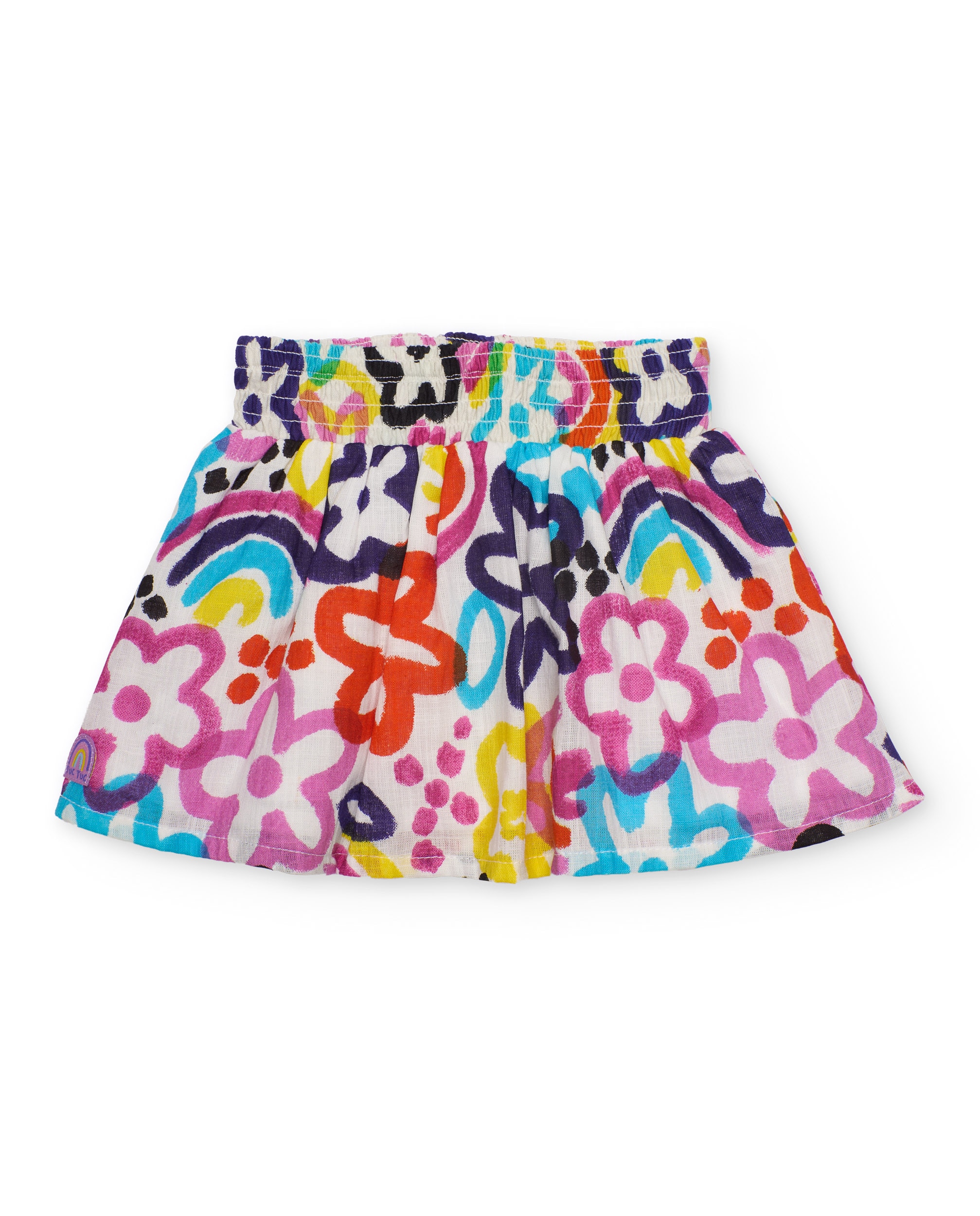 Imagem 0 de Saia Infantil de Plana com Design Floral Integral