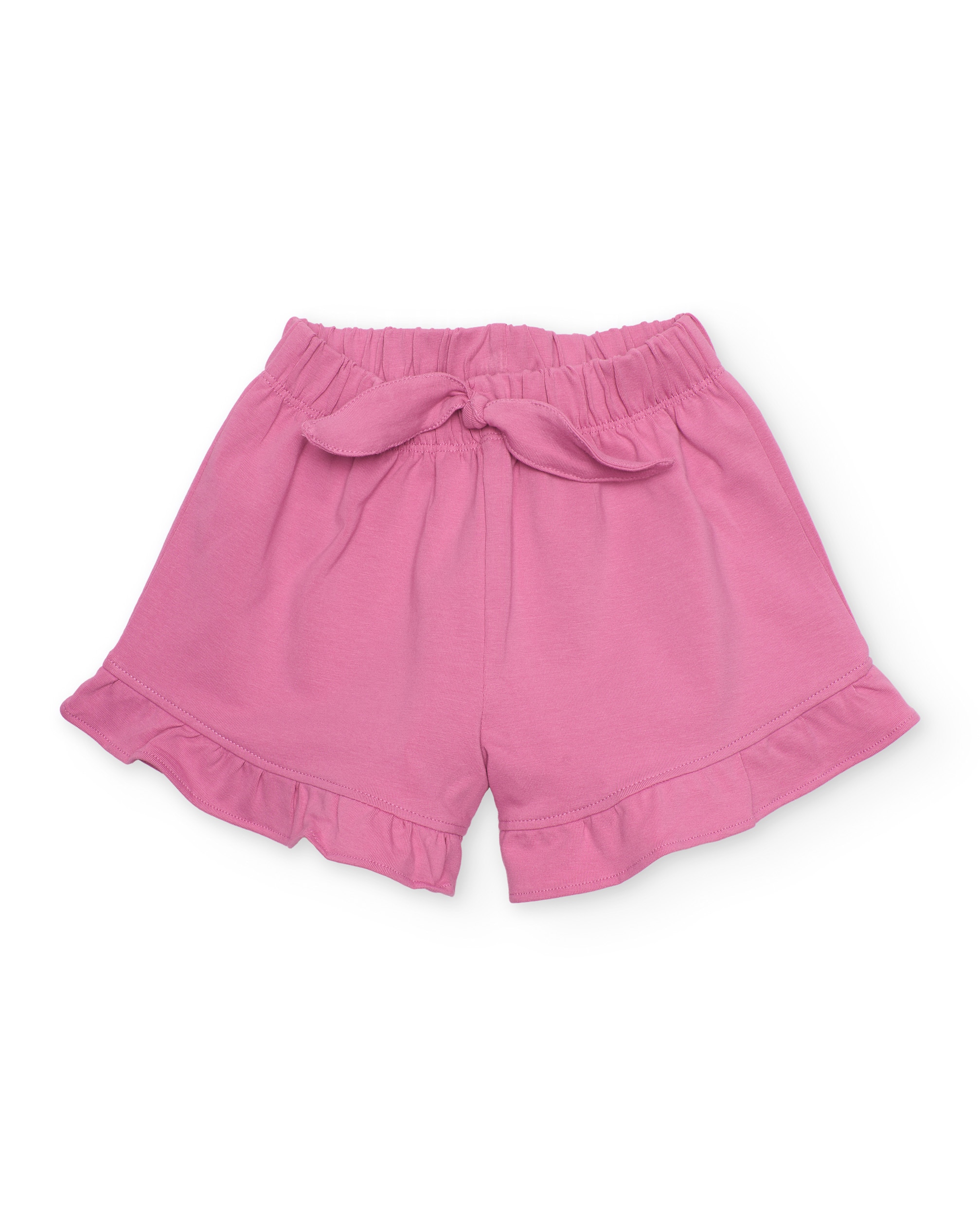 Conjunto Infantil de Malha com Gráfico Floral Branco-3