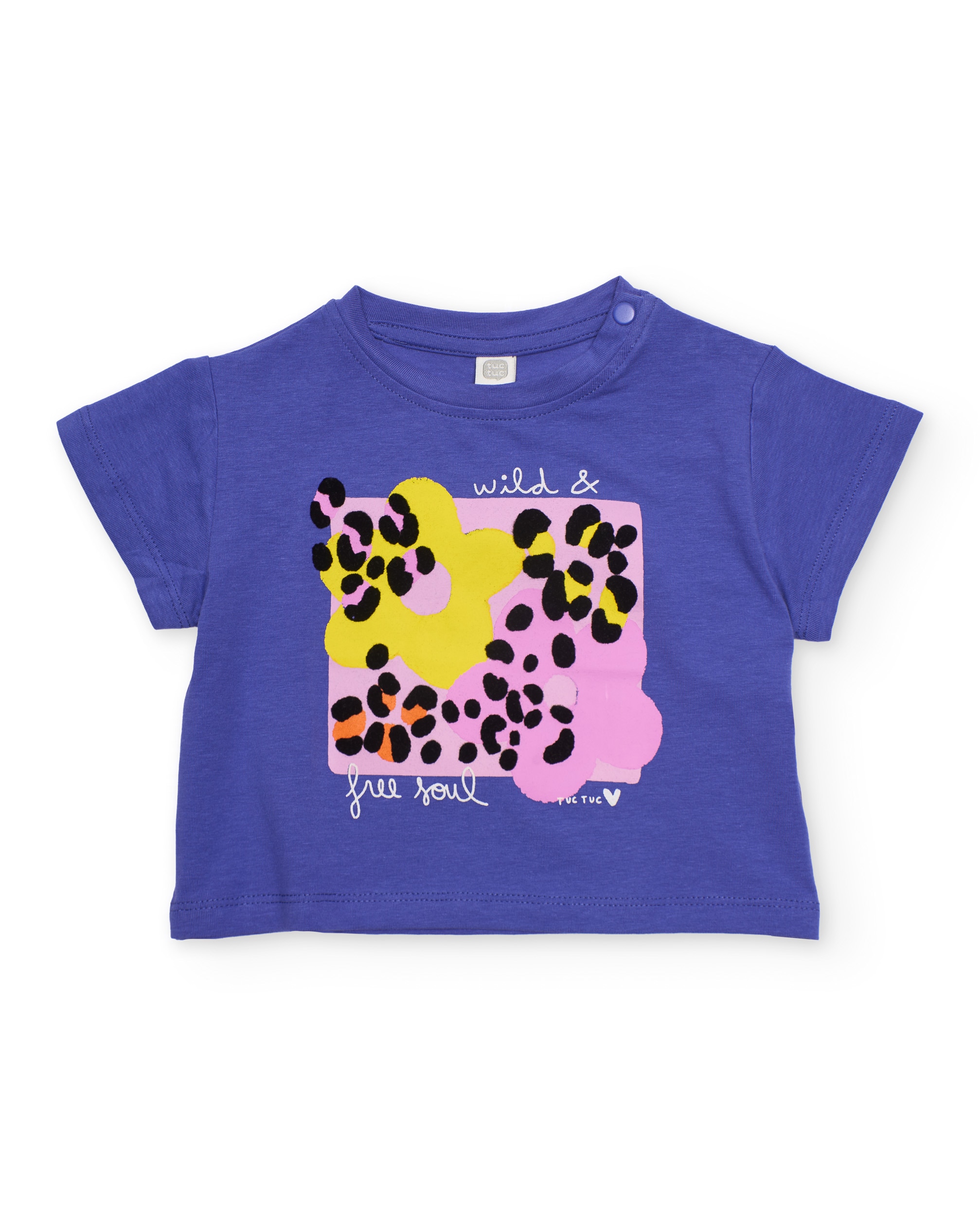 Imagem 0 de T-shirt Infantil de Malha com Estampado Frontal