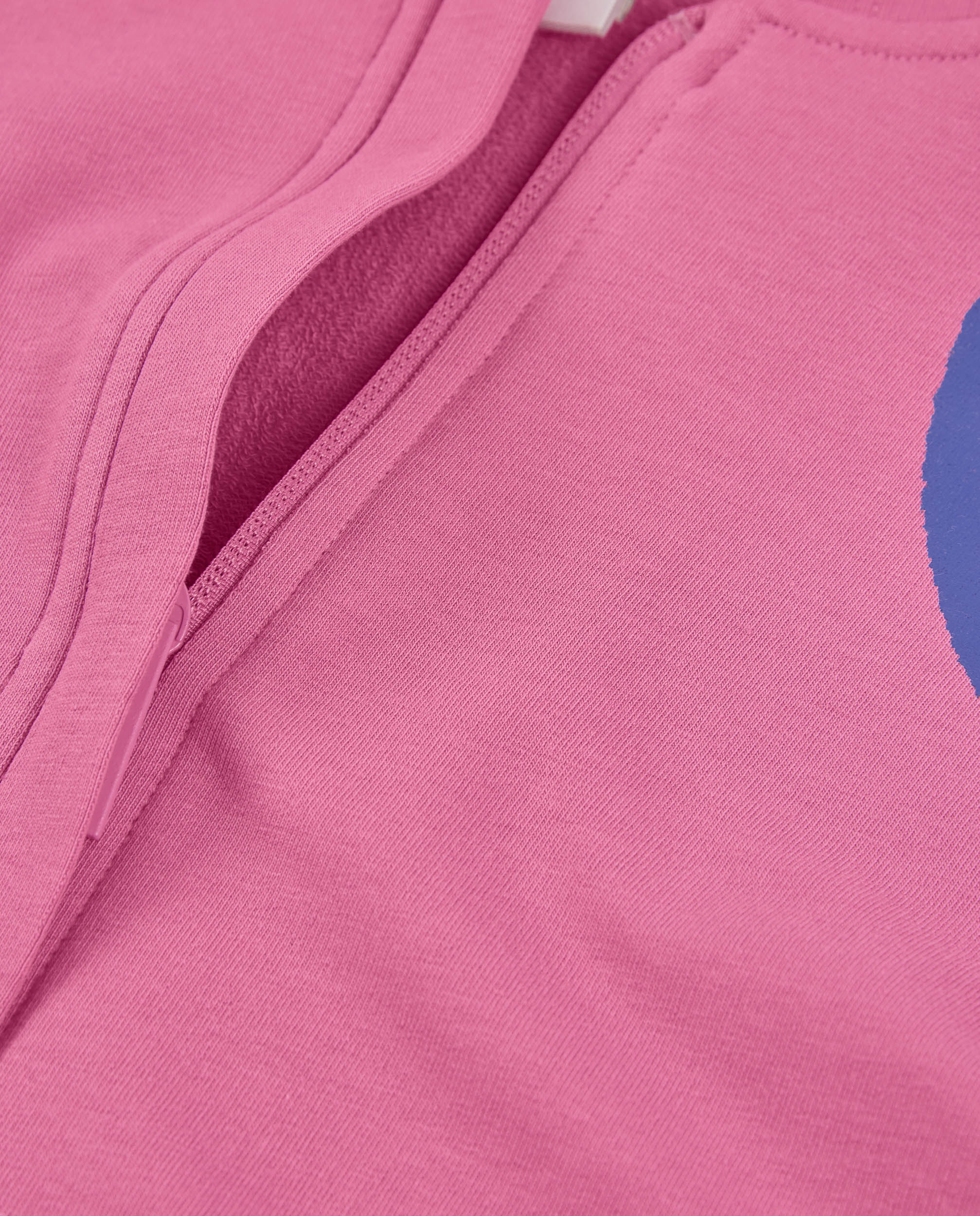 Sweatshirt Infantil de Malha e Design Curto Rosa-3