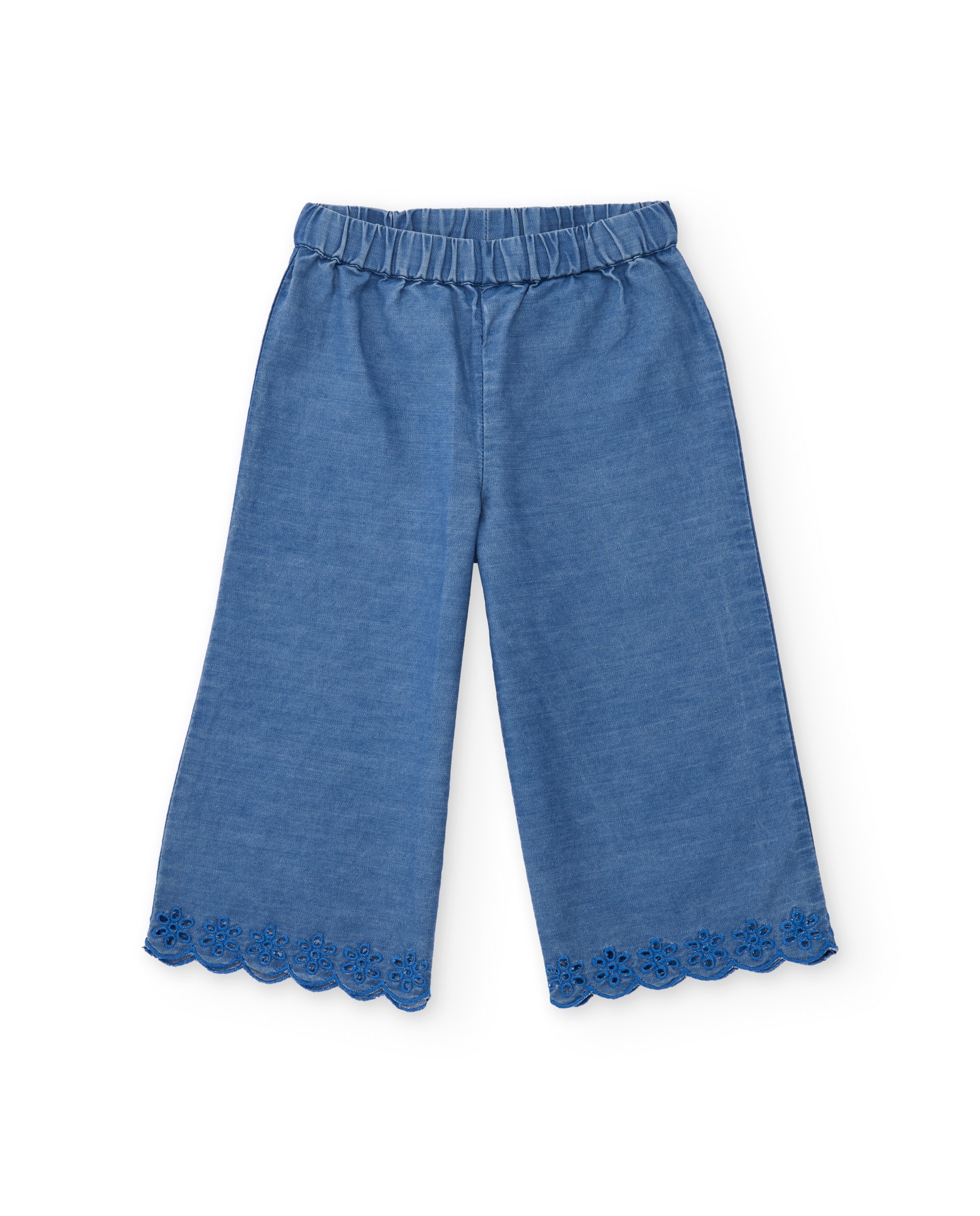Imagem 0 de Calças de Plana e Denim Leve
