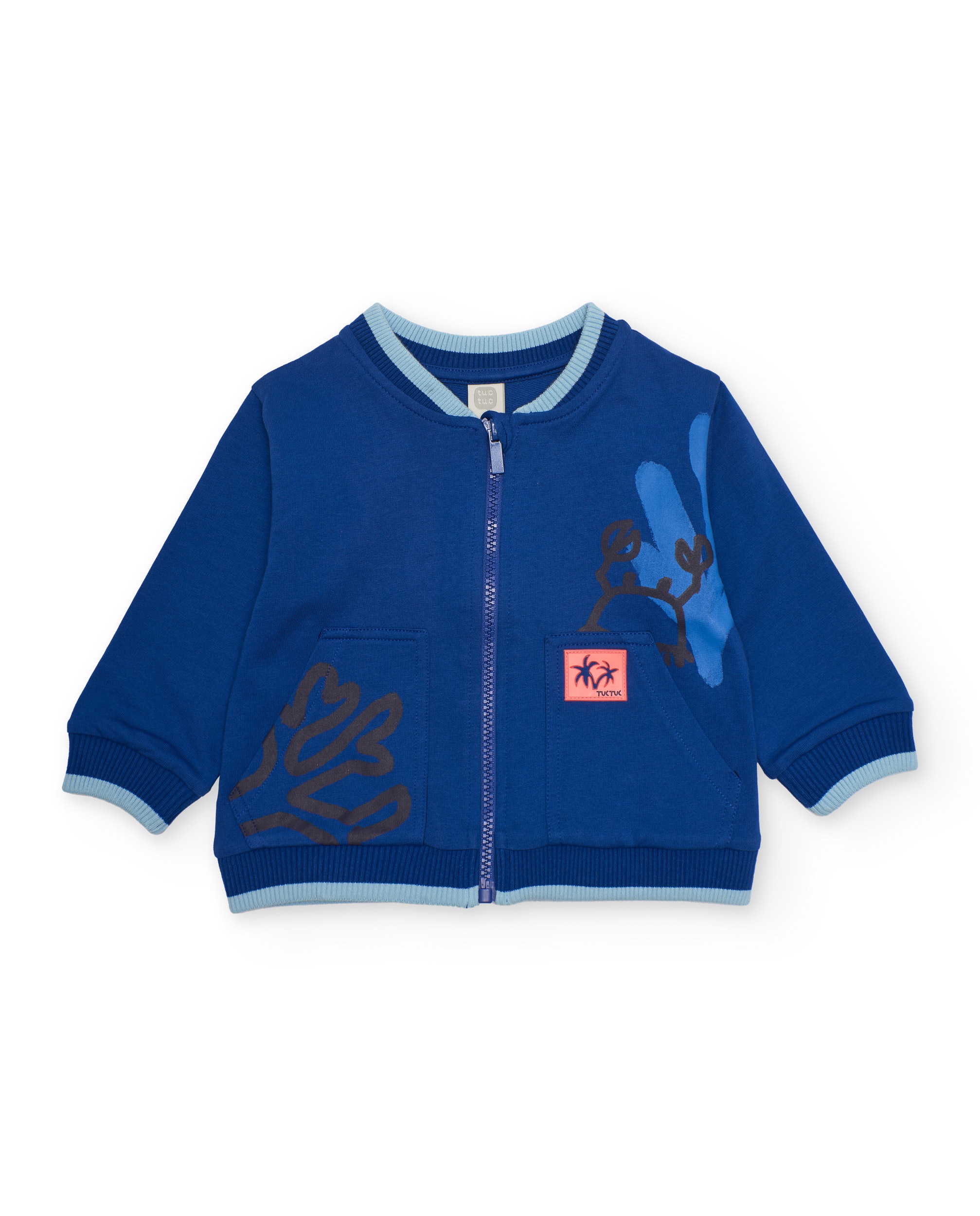 Imagem 0 de Sweat Infantil de Malha com Fecho Zip