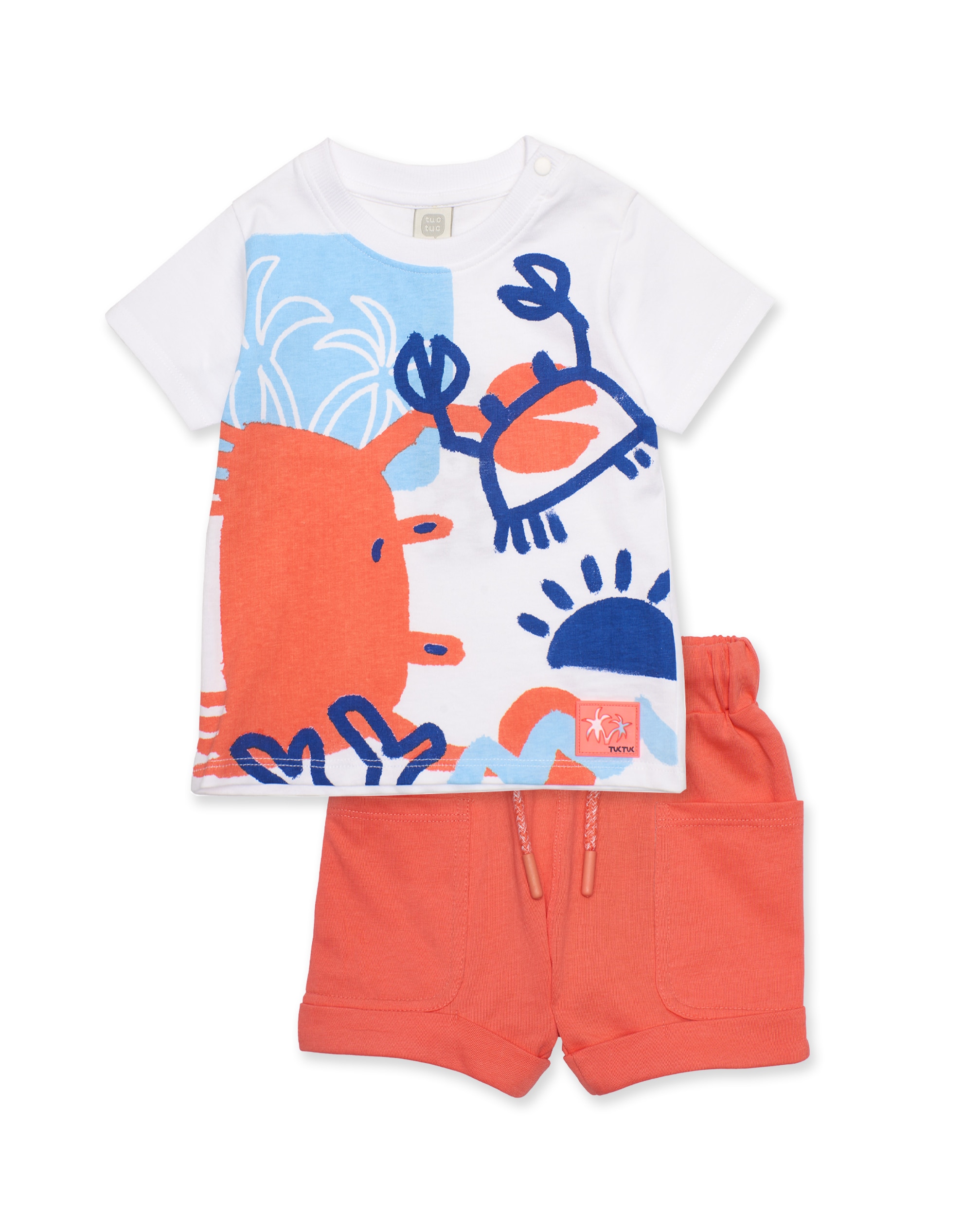 Imagem 0 de Conjunto Infantil de Malha com Grande Estampado