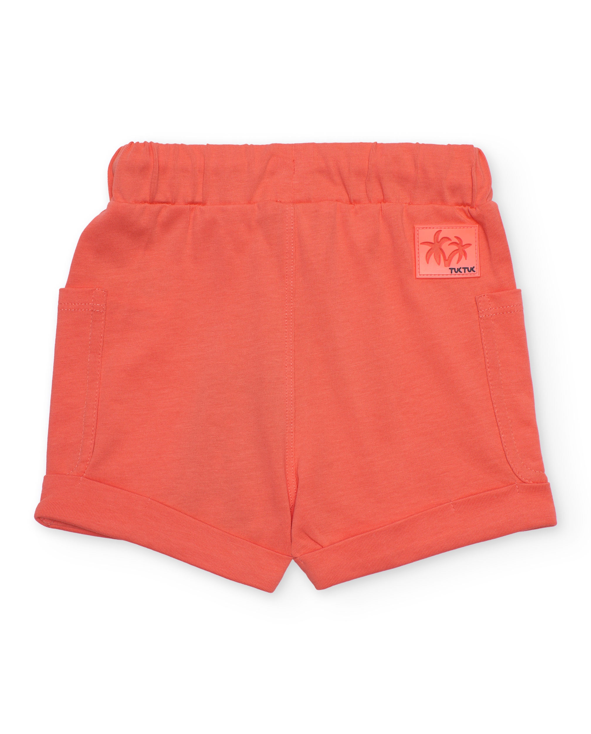 Conjunto Infantil de Malha com Grande Estampado Branco-5