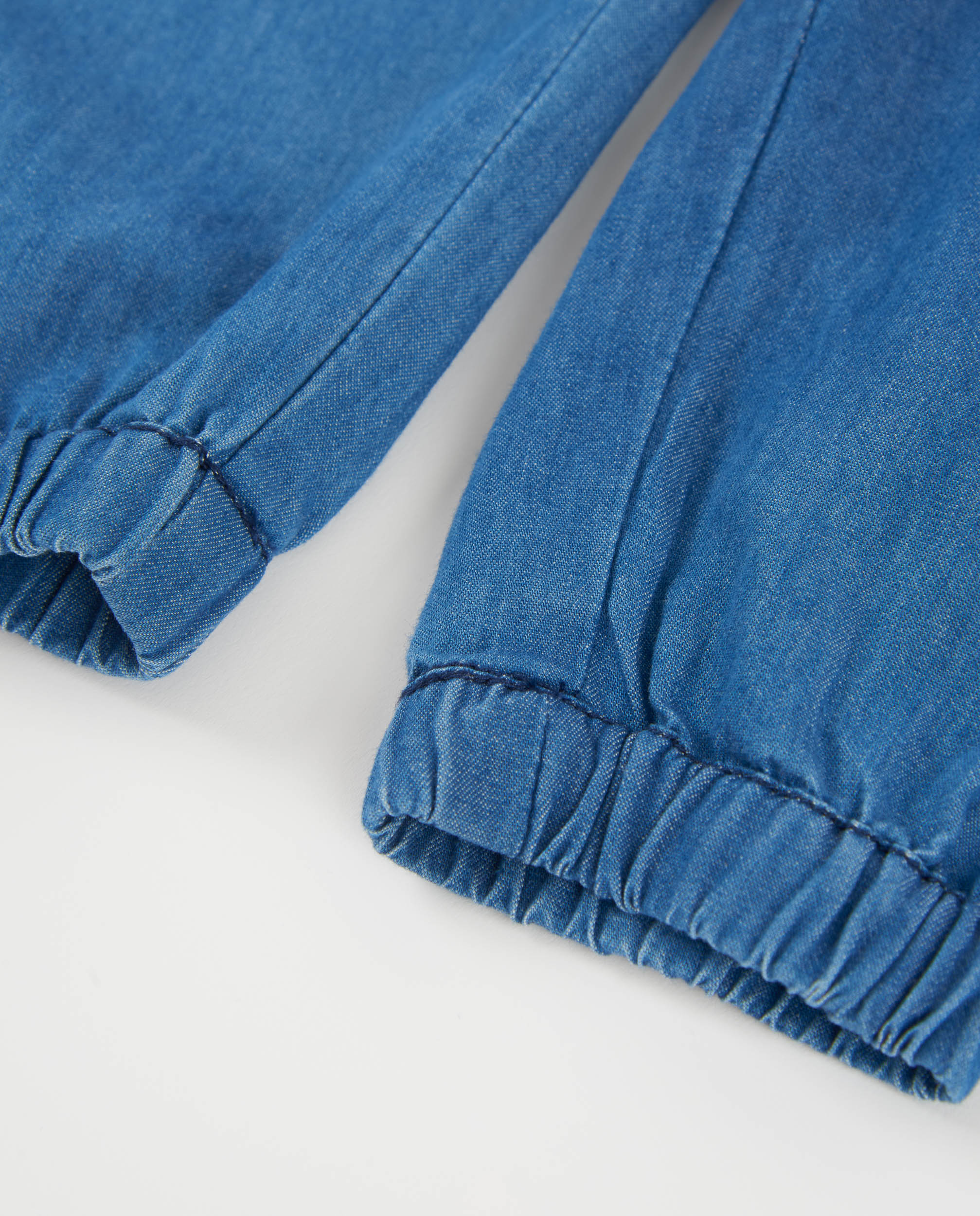 Calças de Plana com Denim Leve Tuc tuc Azul denim-4