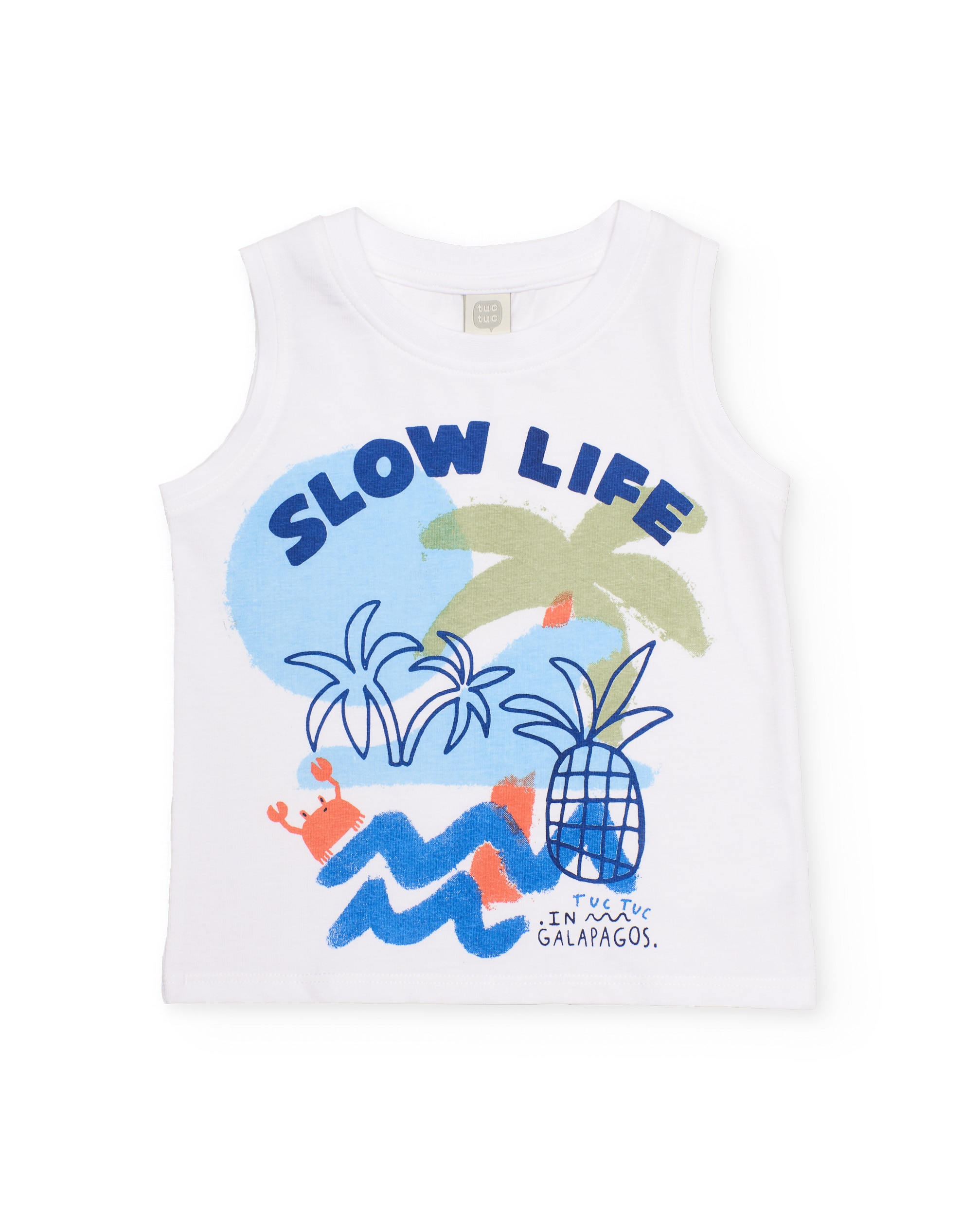 Imagem 0 de T-shirt Infantil de Malha e Alças