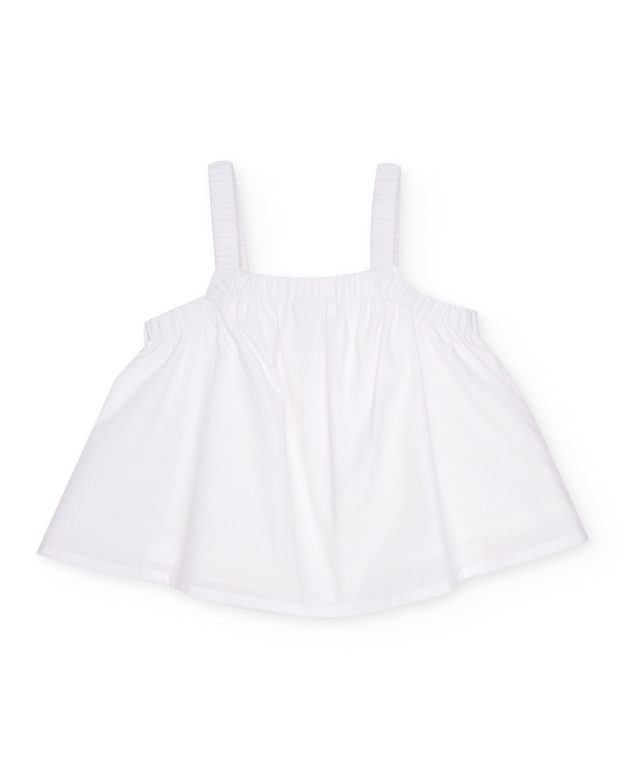 Blusa de Plana com Aplique de Flor Tuc tuc Branco-2