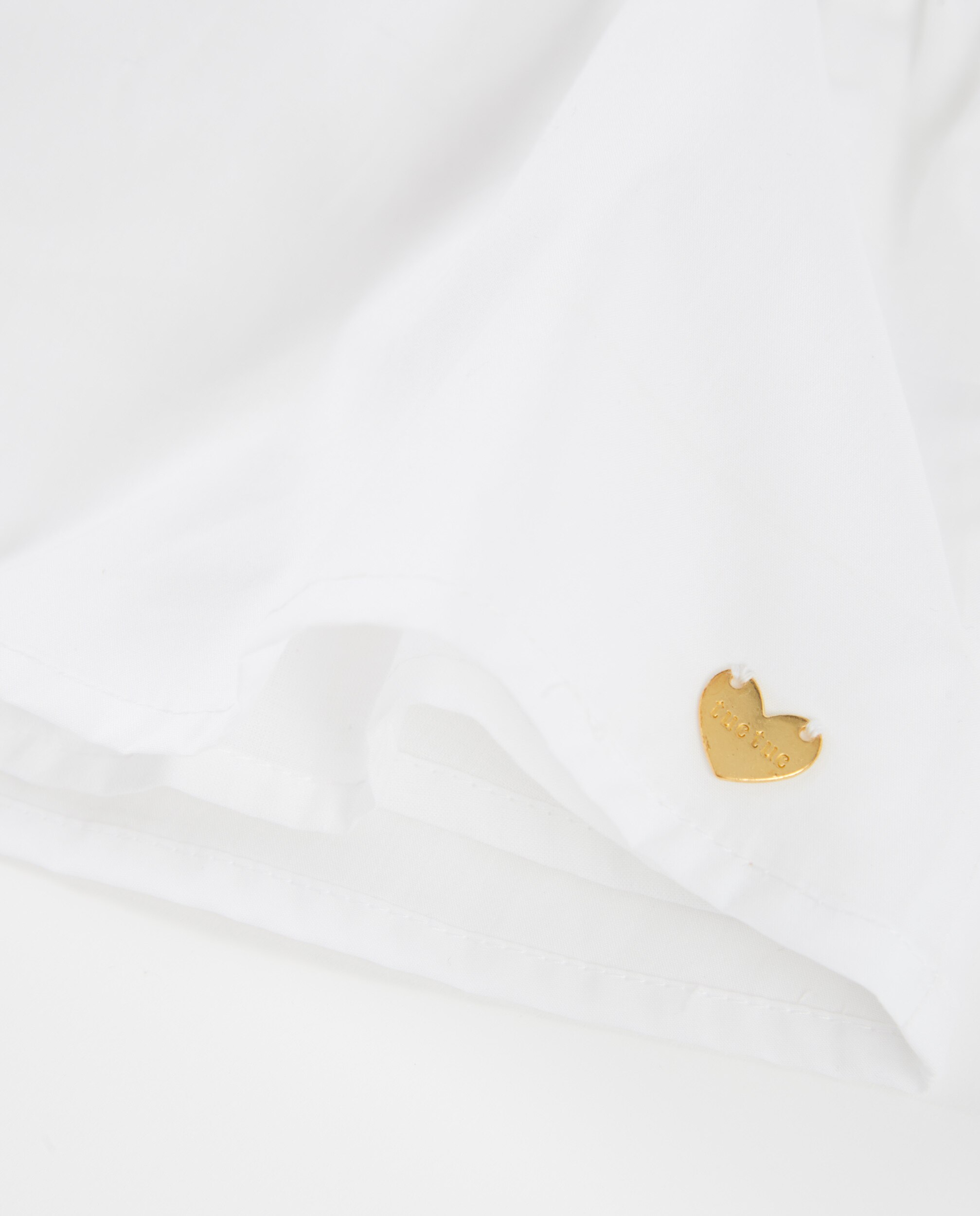 Blusa de Plana com Aplique de Flor Tuc tuc Branco-4