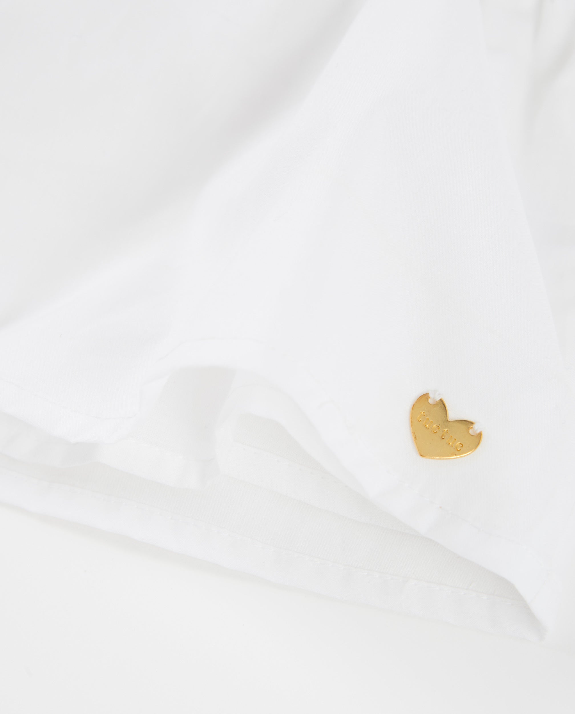 Blusa Infantil de Plana com Aplique de Flor Branco-5
