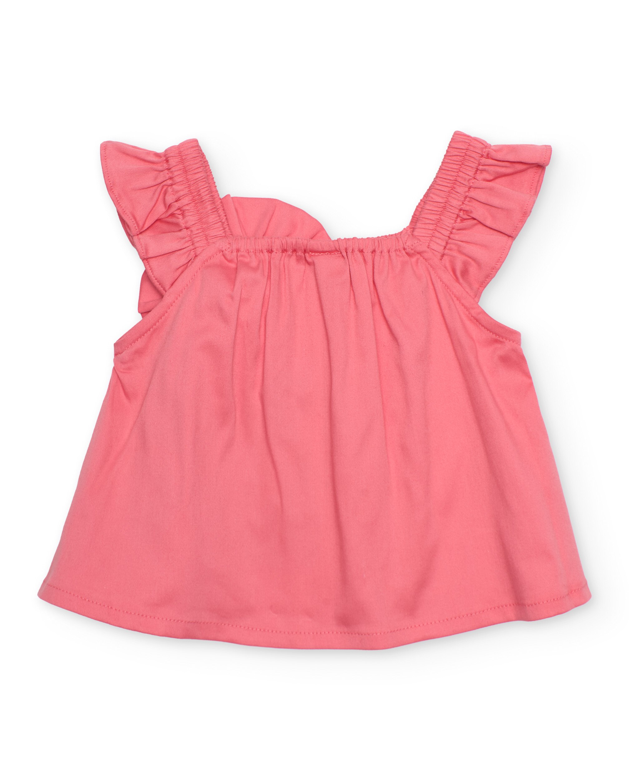 Blusa de Plana e Grande Flor Frontal Tuc tuc Rosa-2