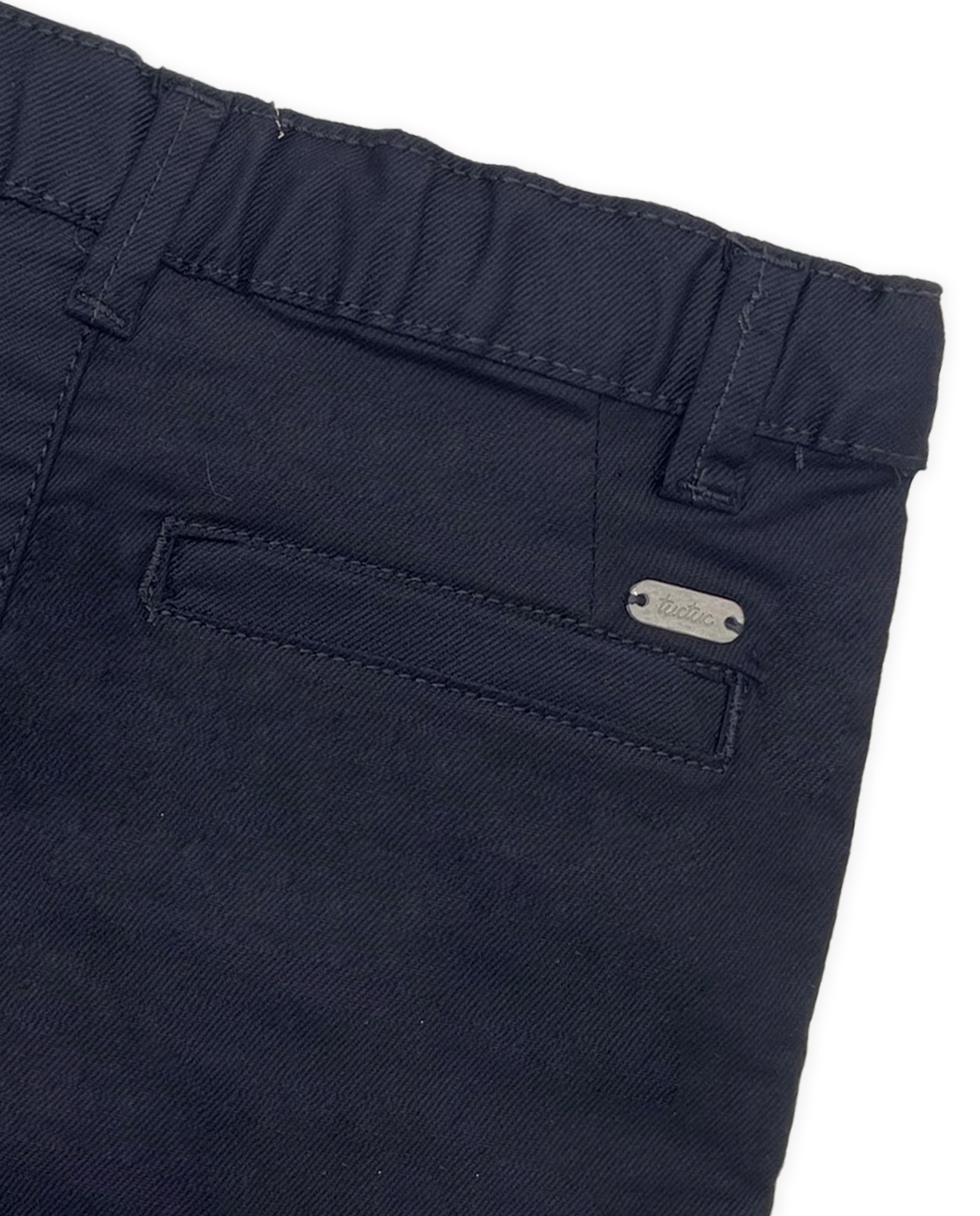 Bermudas de Plana com Bolsos Laterais Tuc tuc Azul-marinho-4