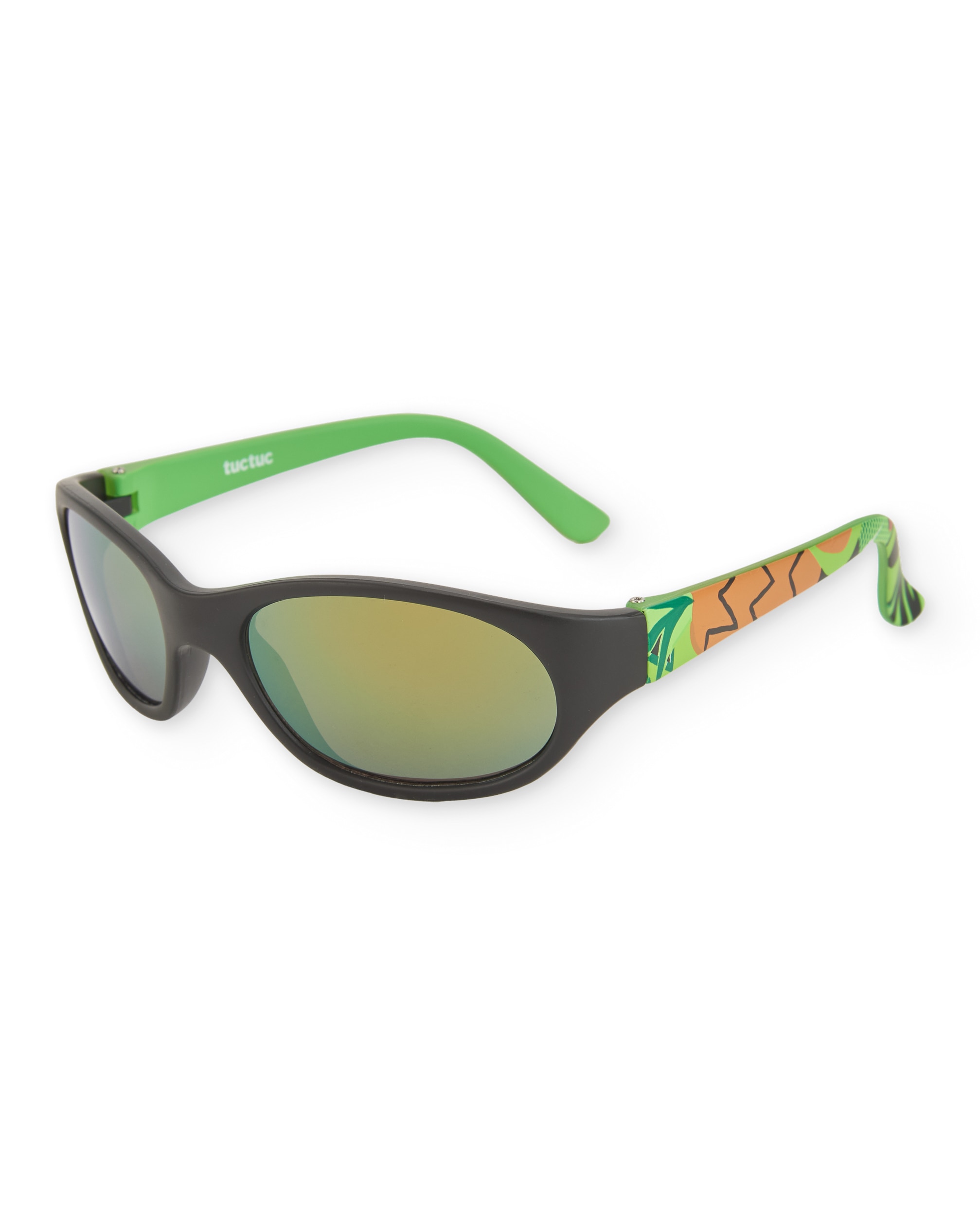 Óculos de Sol Infantil com Lentes Espelhadas Tuc tuc Preto / Verde-2