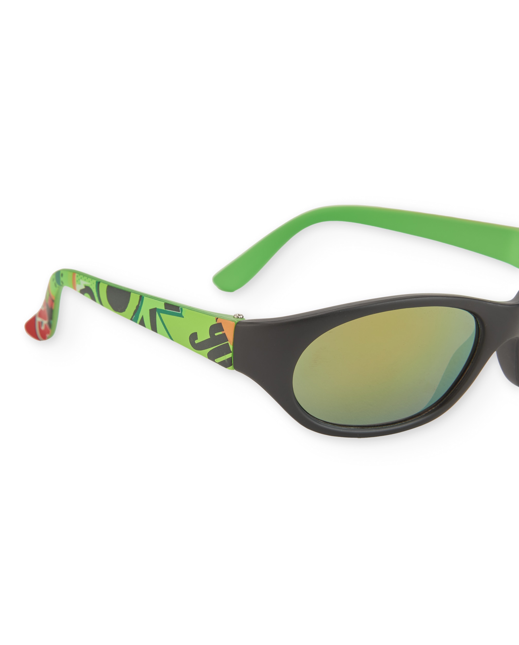 Óculos de Sol Infantil com Lentes Espelhadas Tuc tuc Preto / Verde-4