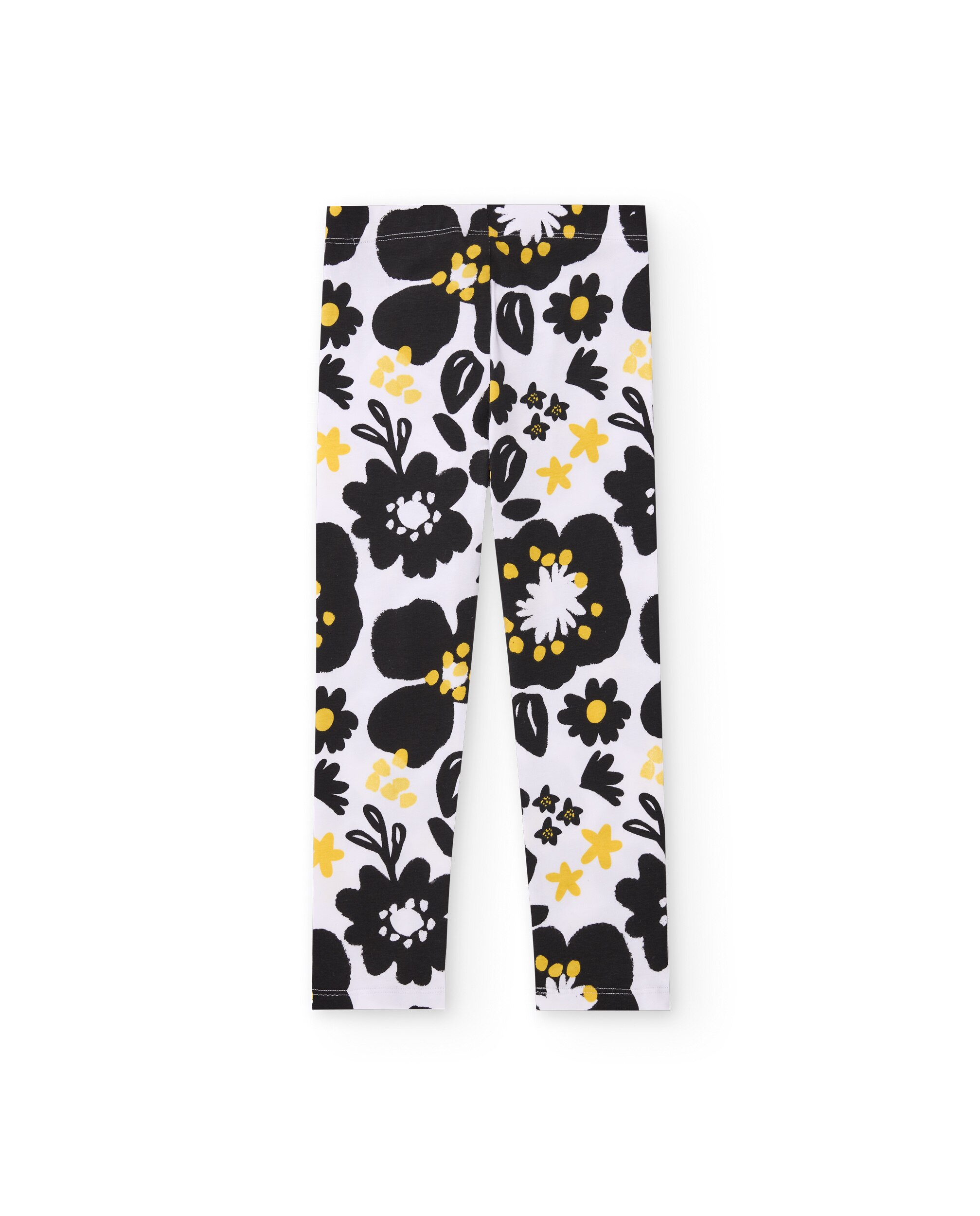 Leggings Infantil de Malha com Estampado Integral Tuc tuc Preto-2