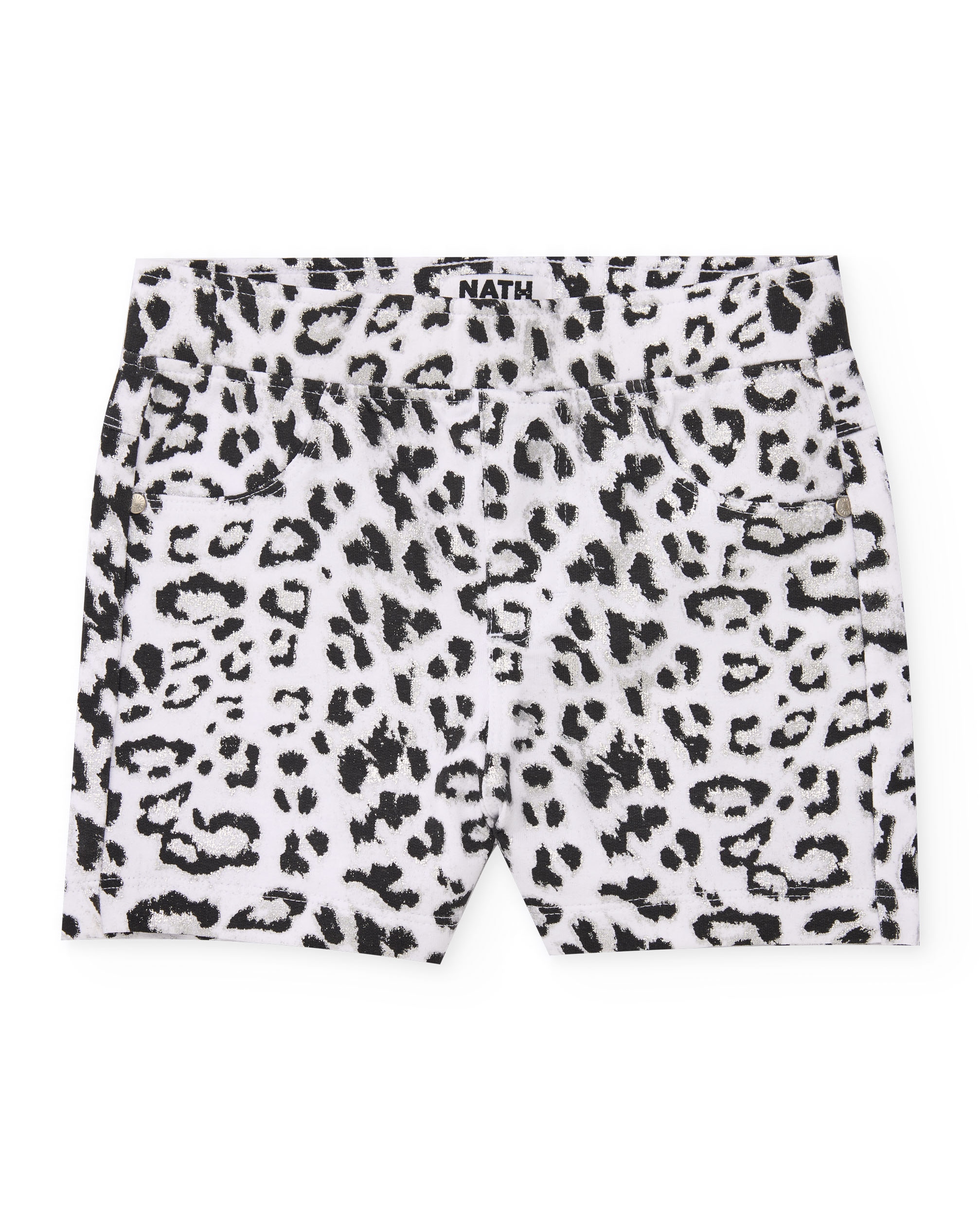 Conjunto Infantil de Malha e Apliques Brilhantes Tuc tuc Branco-3