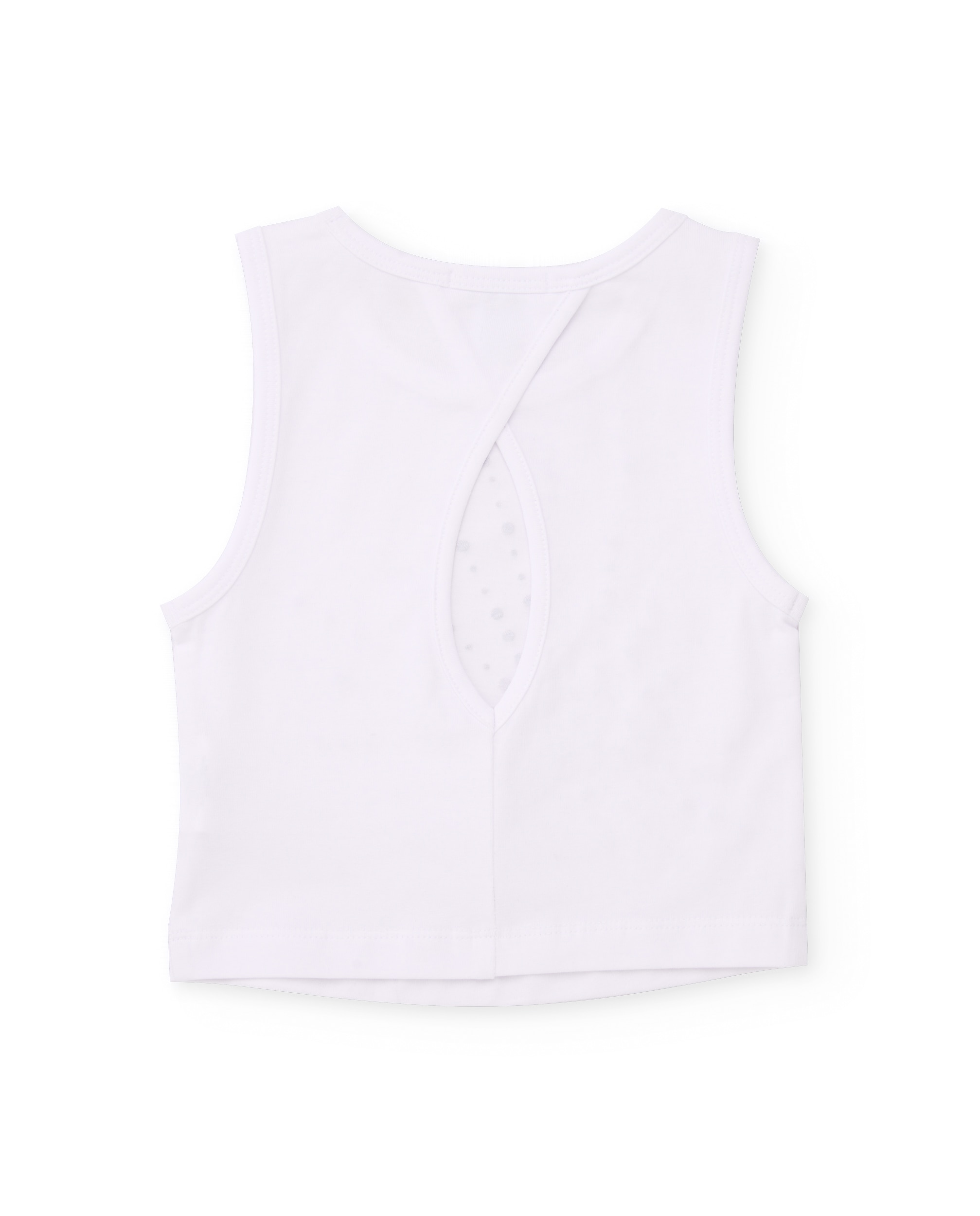 Conjunto Infantil de Malha e Apliques Brilhantes Tuc tuc Branco-4