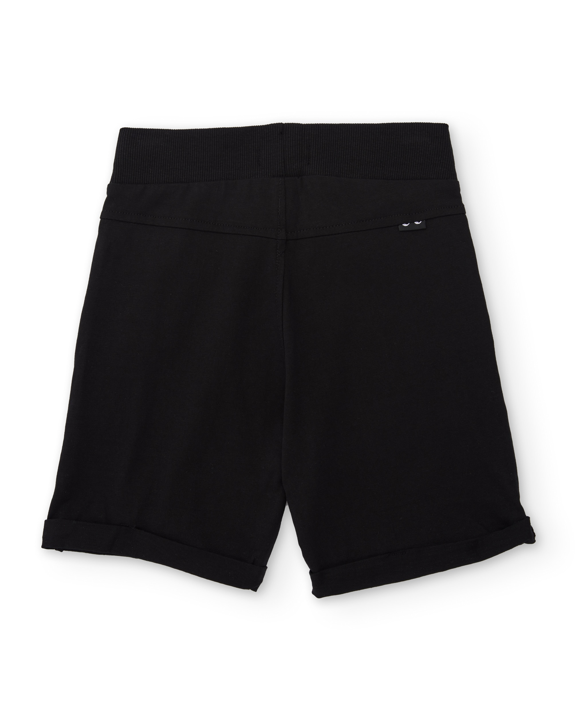 Conjunto Infantil de Malha com Estampado Urbano Preto-5