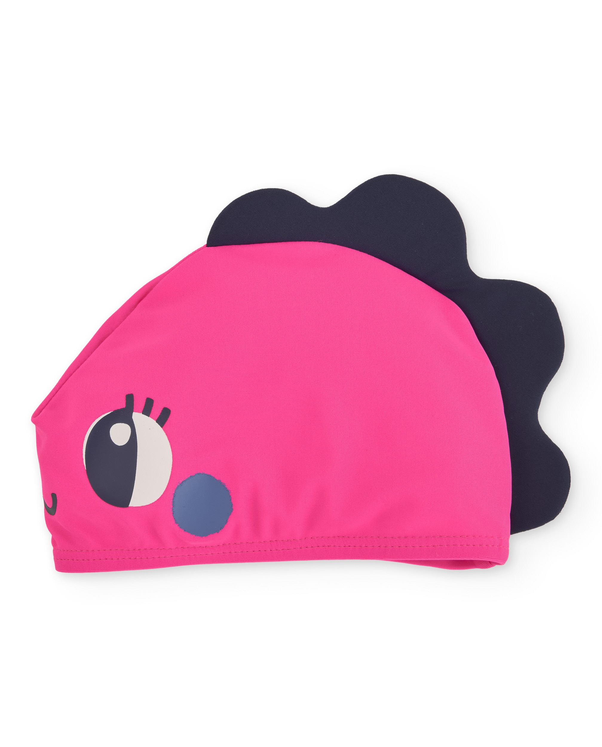 Chapéu de Natação Infantil de Malha e Elástico Tuc tuc Rosa / azul marinho-1
