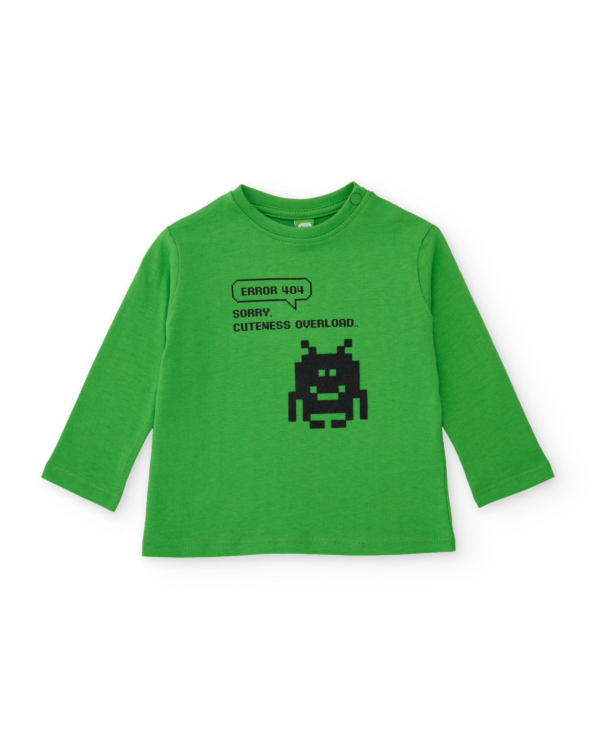 Imagem 0 de T-shirt Infantil de Malha com Design de Personagem Pixelado